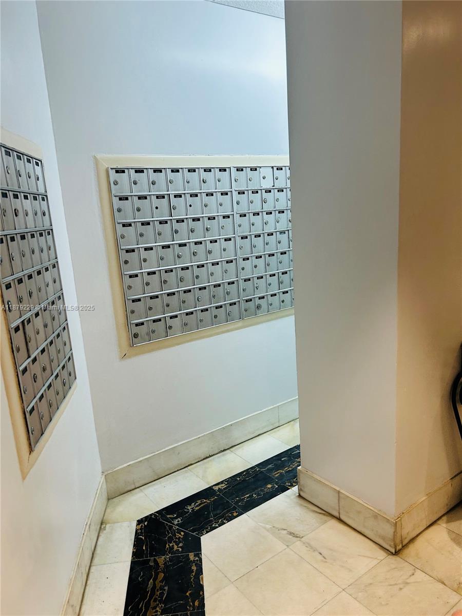Photo of 3180 Ocean Dr  #1620, Hallandale Beach, Florida, 33009 - Mailroom in lobby