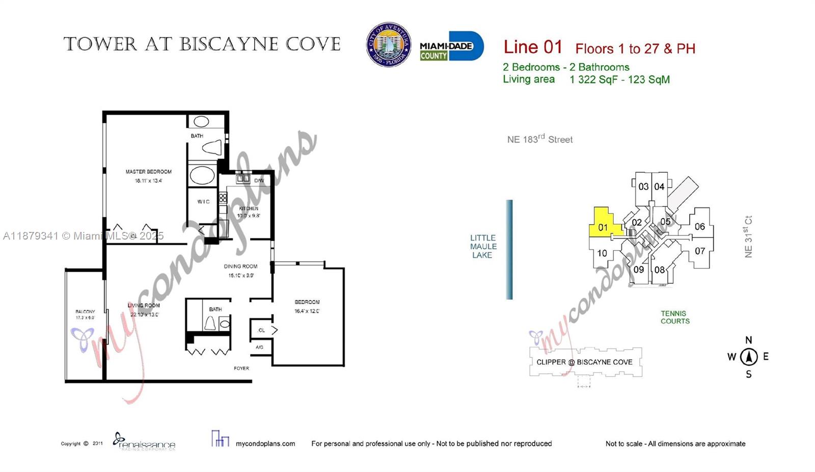 Photo of 18181 31st Ct  #1501, Aventura, Florida, 33160 - 