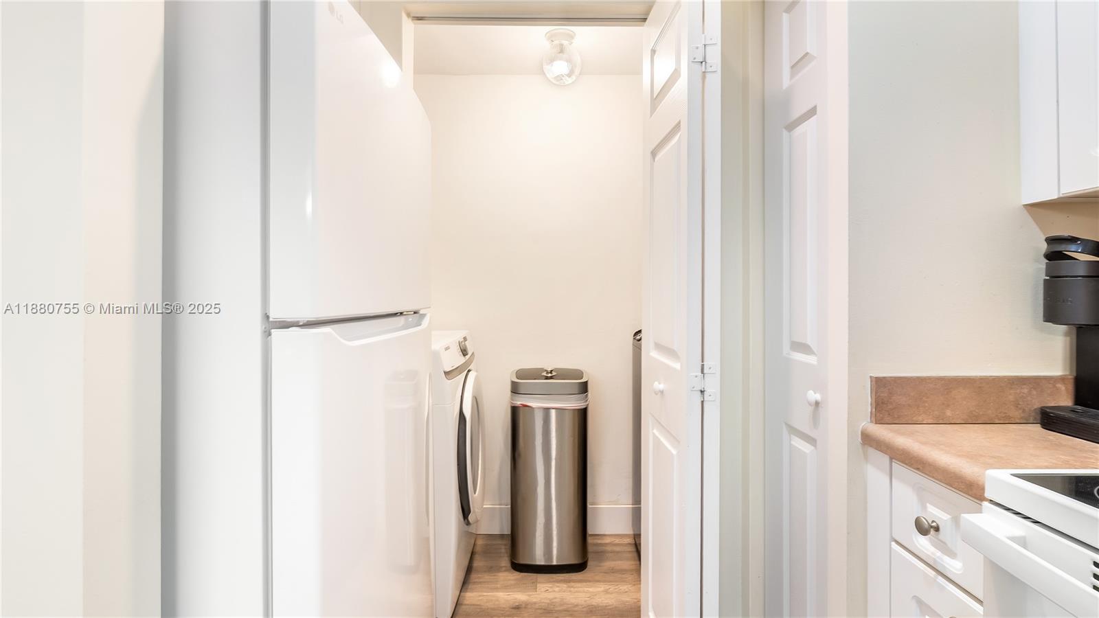 Photo of 17100 Bay Rd  #1603, Sunny Isles Beach, Florida, 33160 - Walk Laundry Room w/ Storage