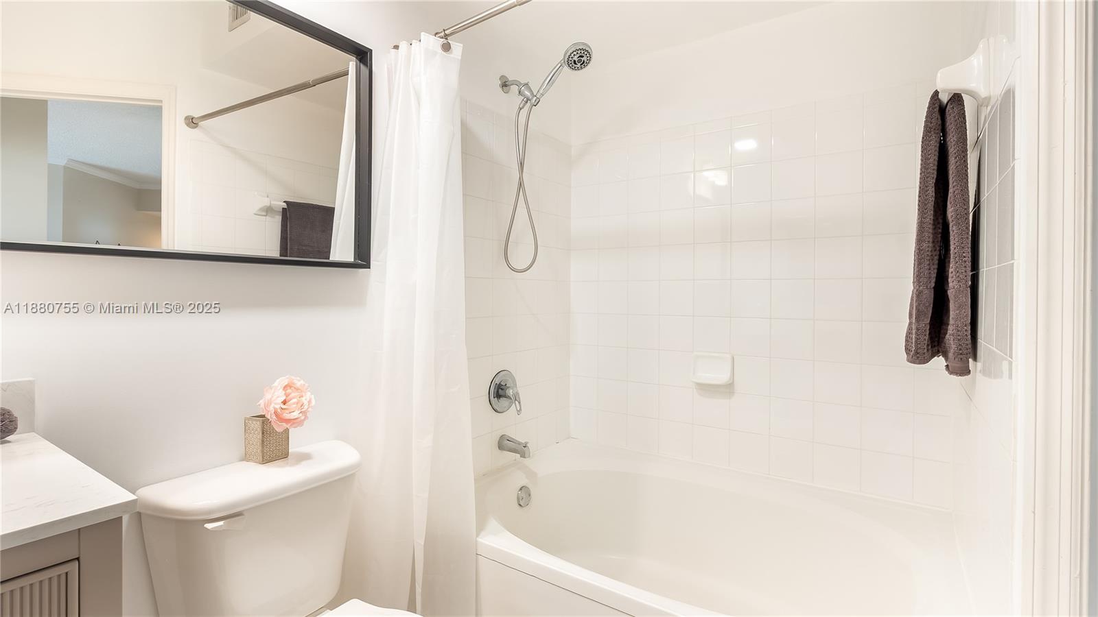 Photo of 17100 Bay Rd  #1603, Sunny Isles Beach, Florida, 33160 - 2nd Full Bath w/ Roman Soaking Tub