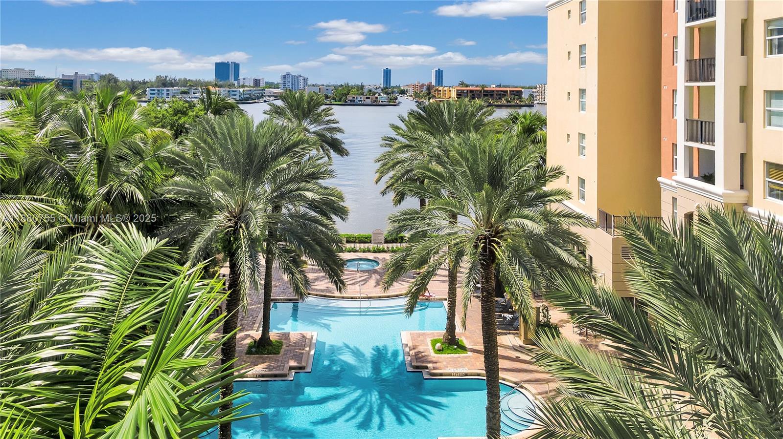 Photo of 17100 Bay Rd  #1603, Sunny Isles Beach, Florida, 33160 - Pool overlooking Open Intracoastal & Boat Show Daily!