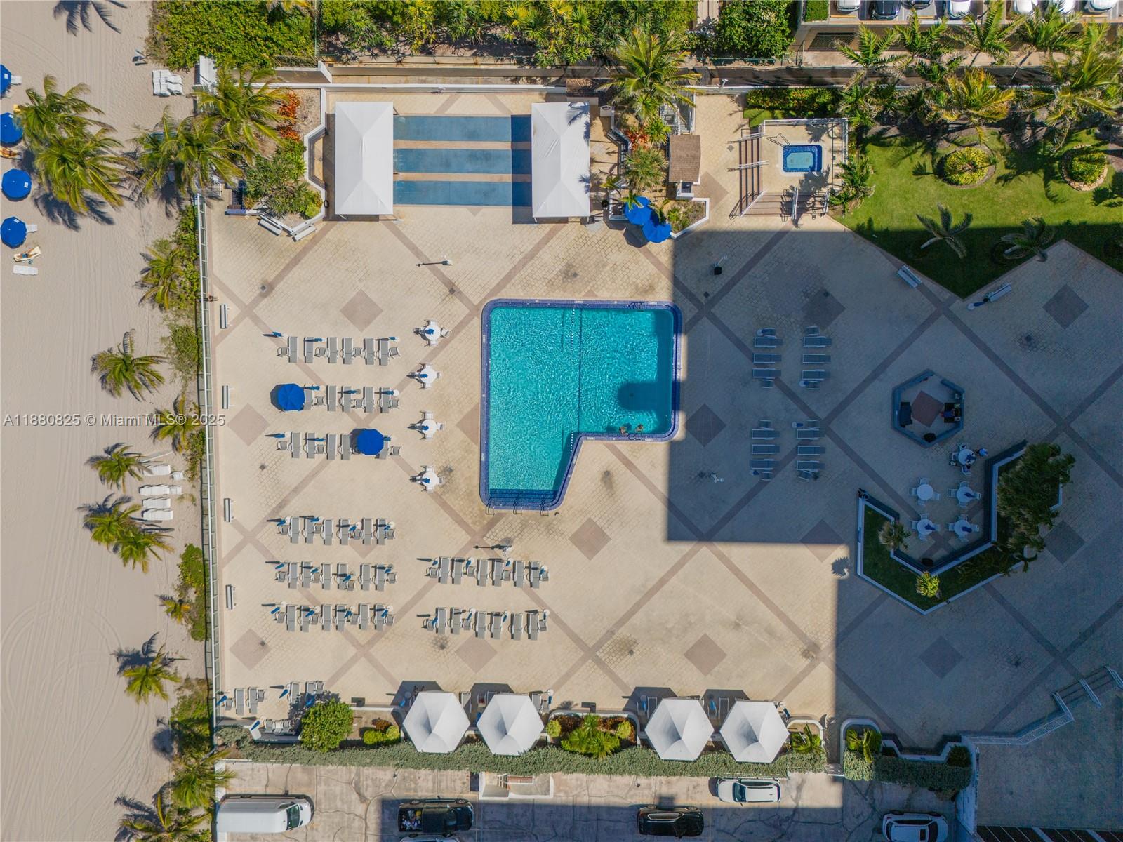 Photo of 2030 Ocean Dr  #227, Hallandale Beach, Florida, 33009 - POOL DECK