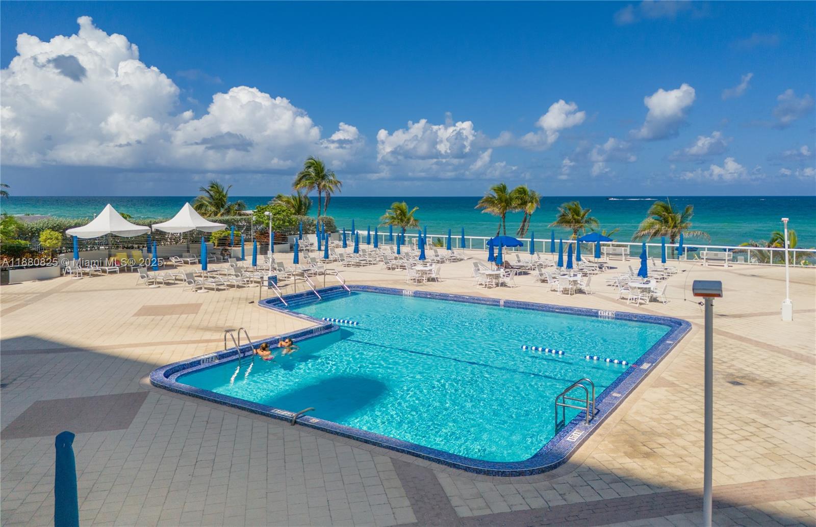 Photo of 2030 Ocean Dr  #227, Hallandale Beach, Florida, 33009 - POOL DECK