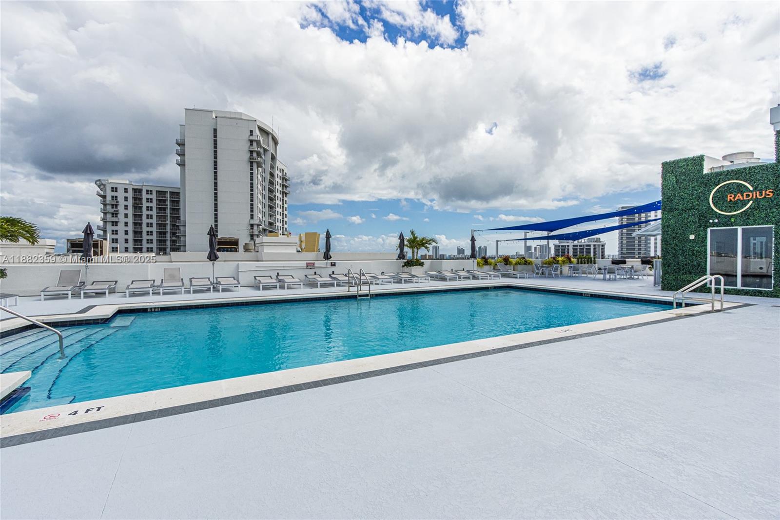 Photo of 1830 Radius Dr #1315, Hollywood, Florida, 33020 - Roof top Pool