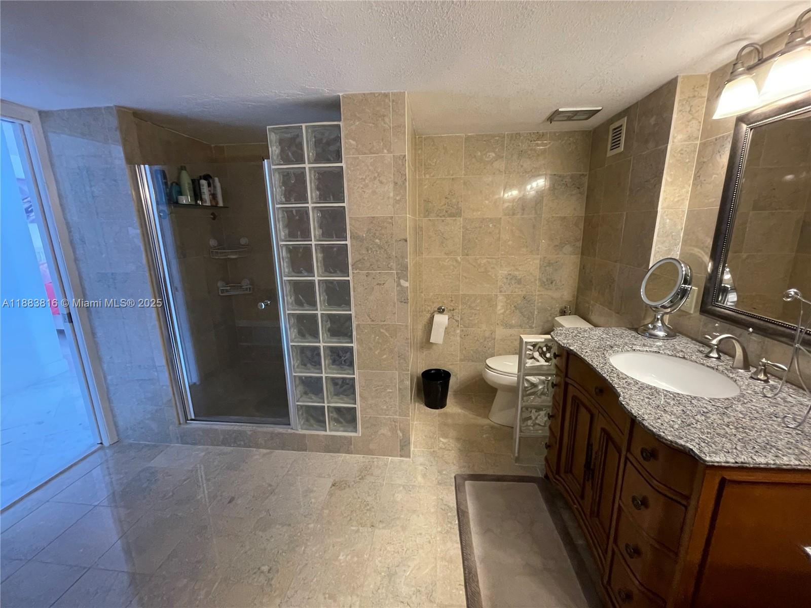 Photo of 2751 Ocean Dr  #1204S, Hollywood, Florida, 33019 - Master Bathroom Shower