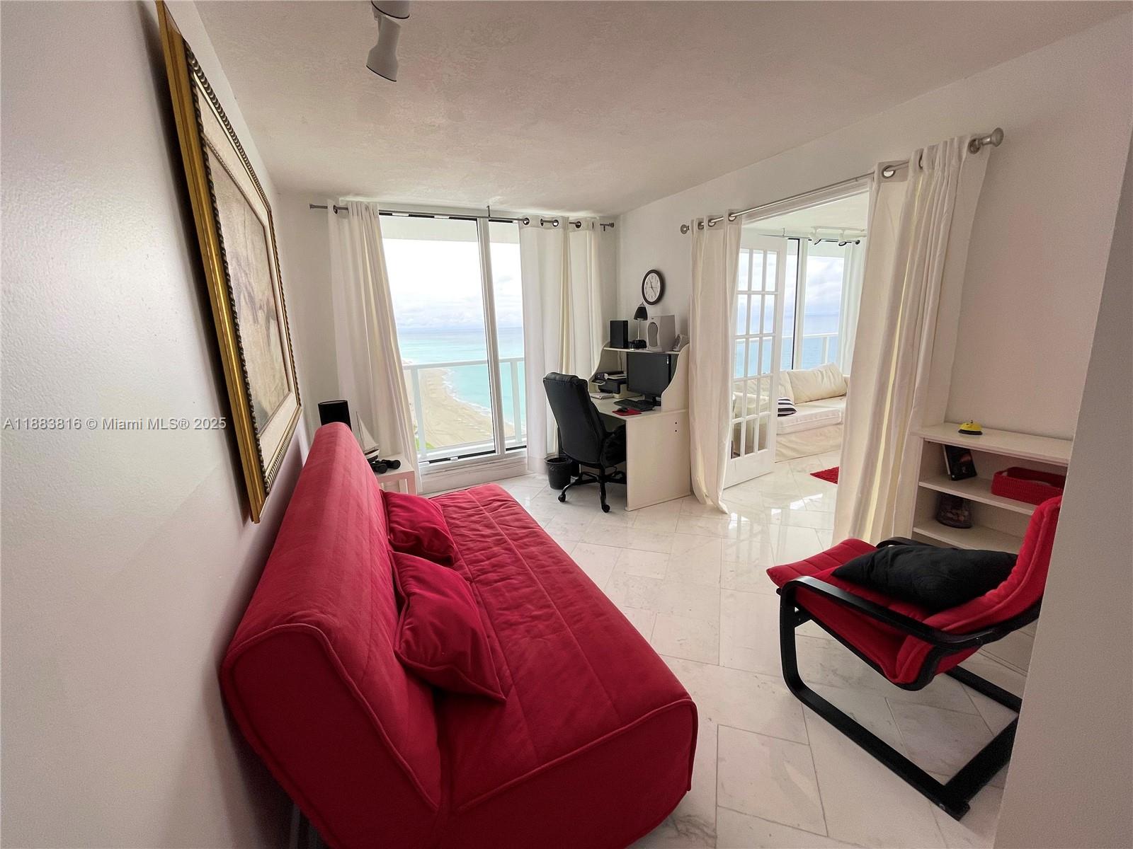 Photo of 2751 Ocean Dr  #1204S, Hollywood, Florida, 33019 - 3rd Bedroom/Den/Office with Sofa Bed