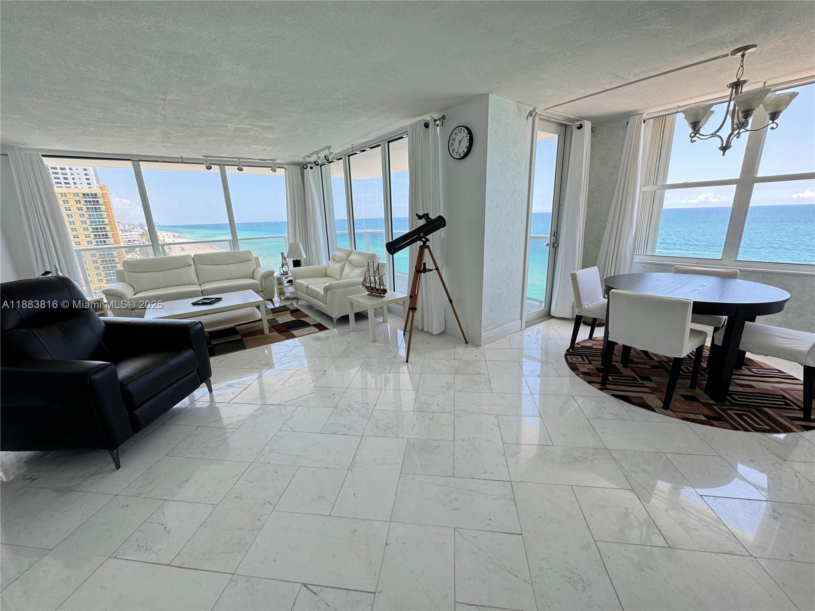 Photo of 2751 Ocean Dr  #1204S, Hollywood, Florida, 33019 - Living Room