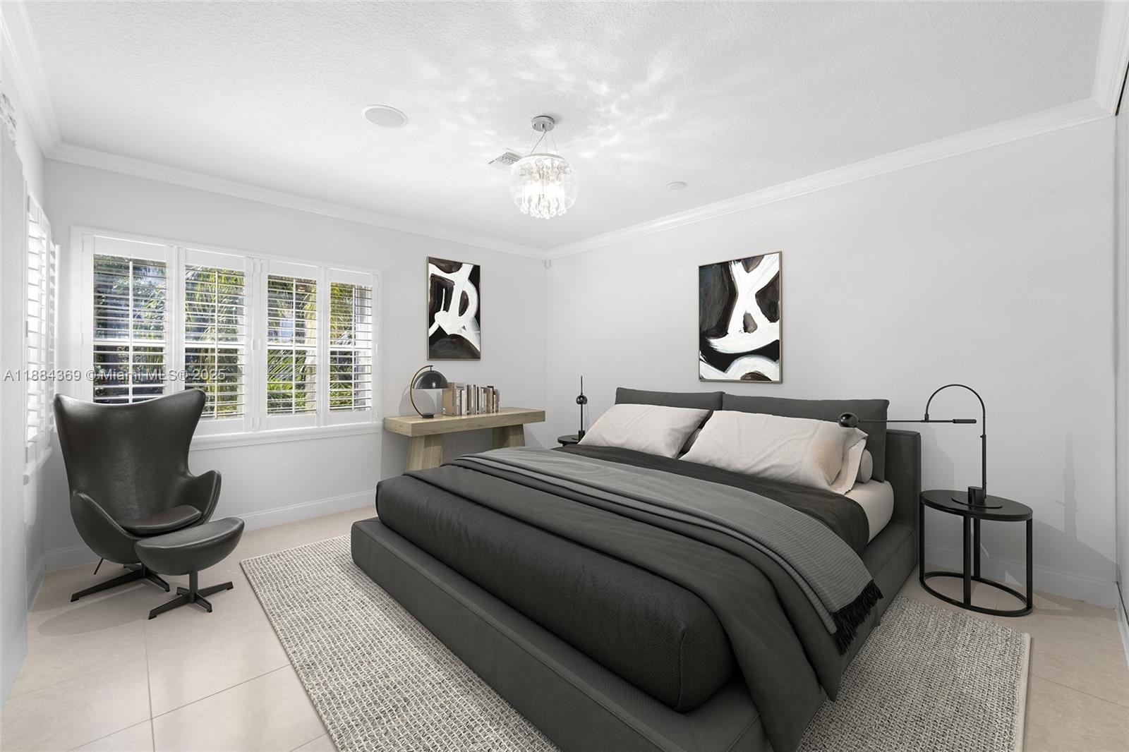 Photo of 3780 207th Ter  (3780), Aventura, Florida, 33180 - Virtually Staged Master Bedroom
