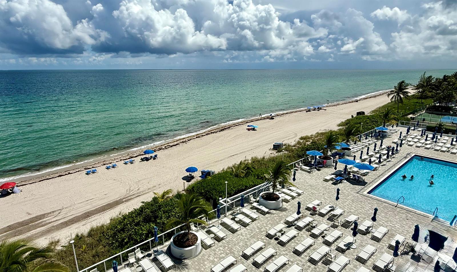 Photo of 1890 Ocean #703, Hallandale Beach, Florida, 33009 - View From Balcony