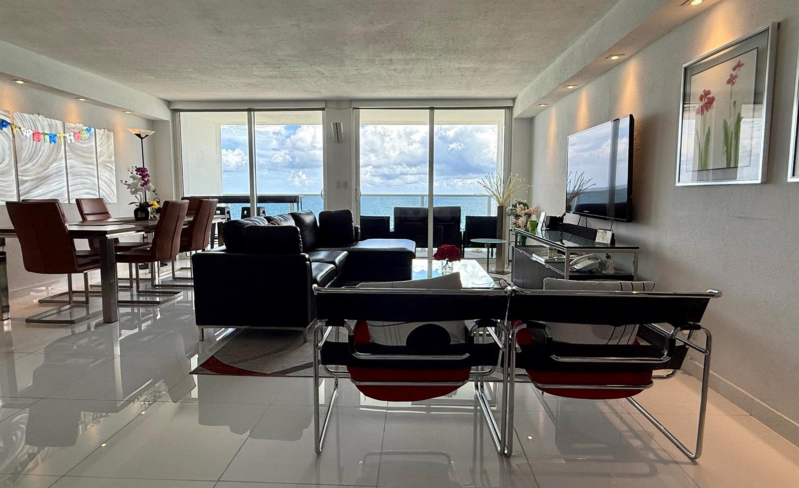 Photo of 1890 Ocean #703, Hallandale Beach, Florida, 33009 - Living Room