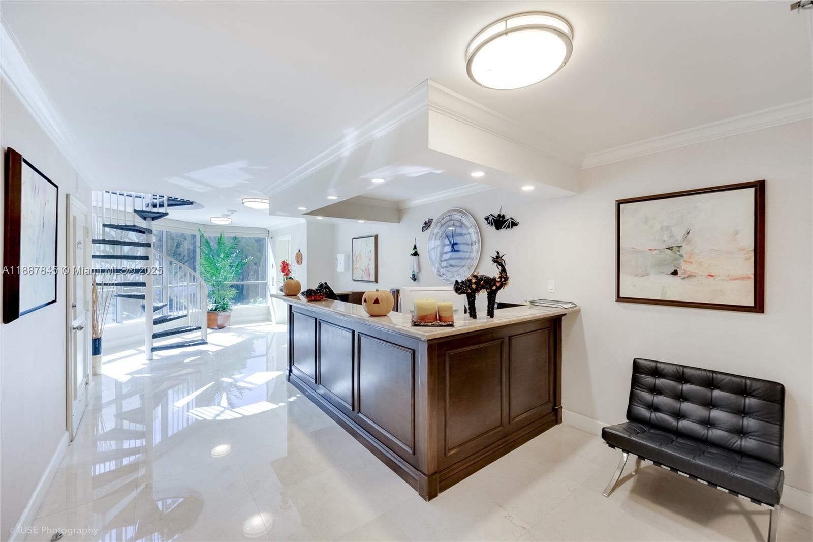 Photo of 3530 Mystic Pointe Dr  #101, Aventura, Florida, 33180 - spa reception