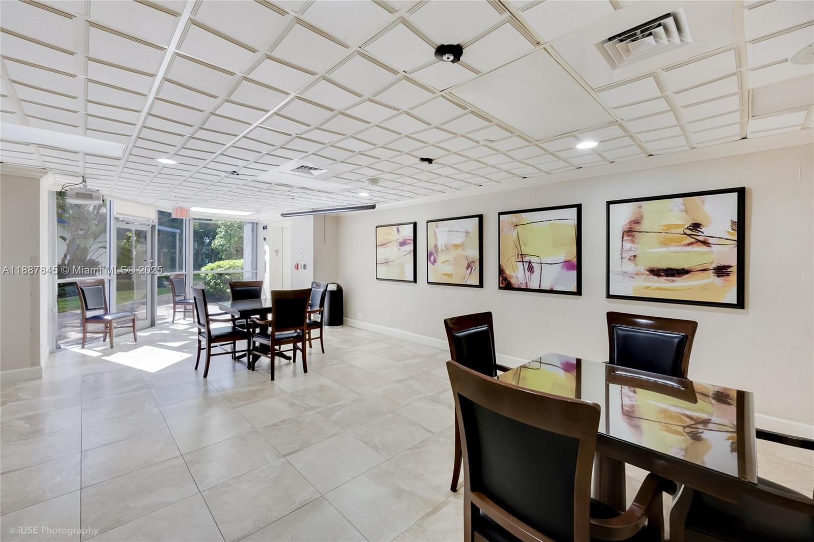 Photo of 3530 Mystic Pointe Dr  #101, Aventura, Florida, 33180 - card room