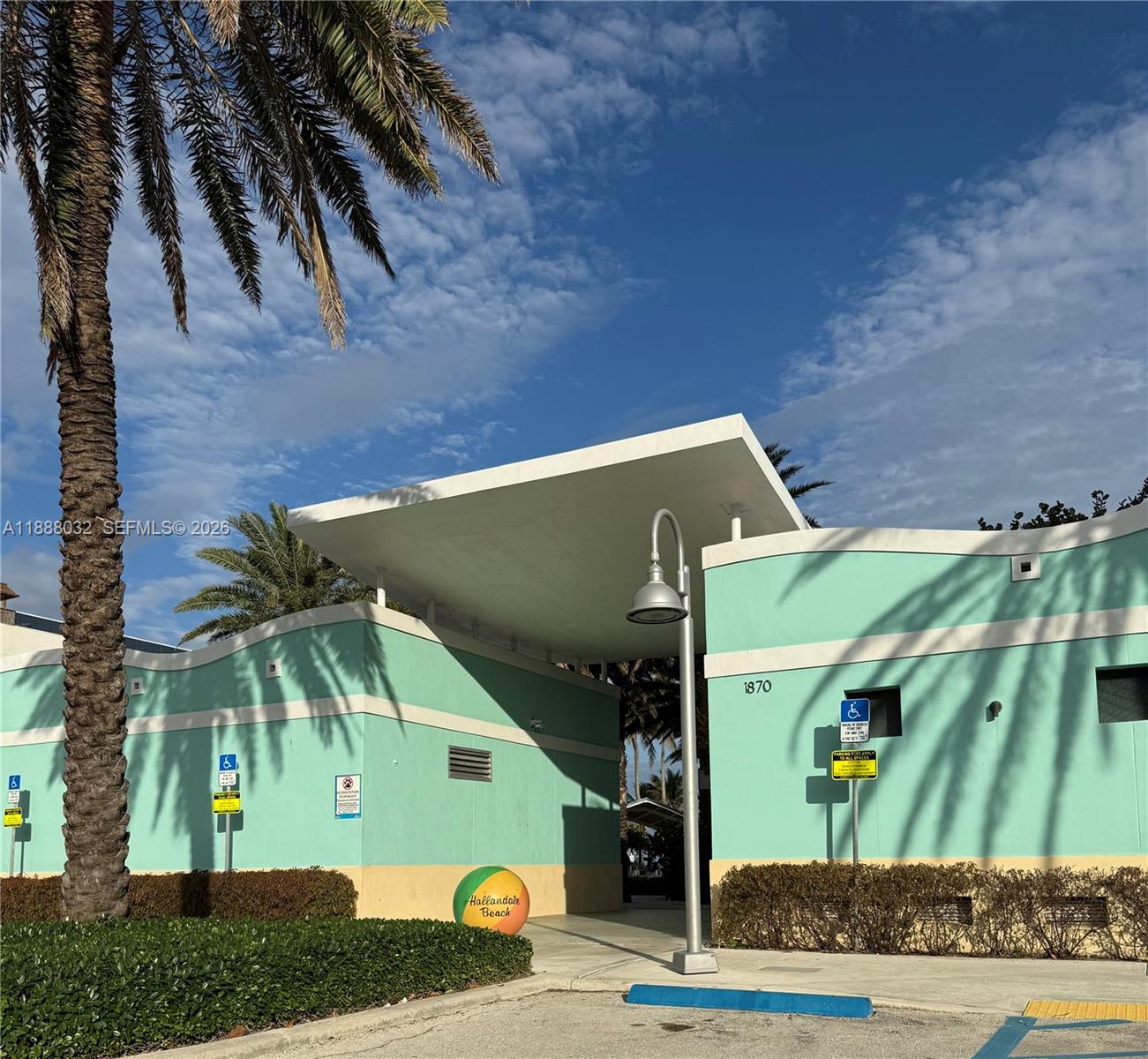 Photo of 1849 Ocean Dr  #201, Hallandale Beach, Florida, 33009 - South City Beach Park is right across the street.