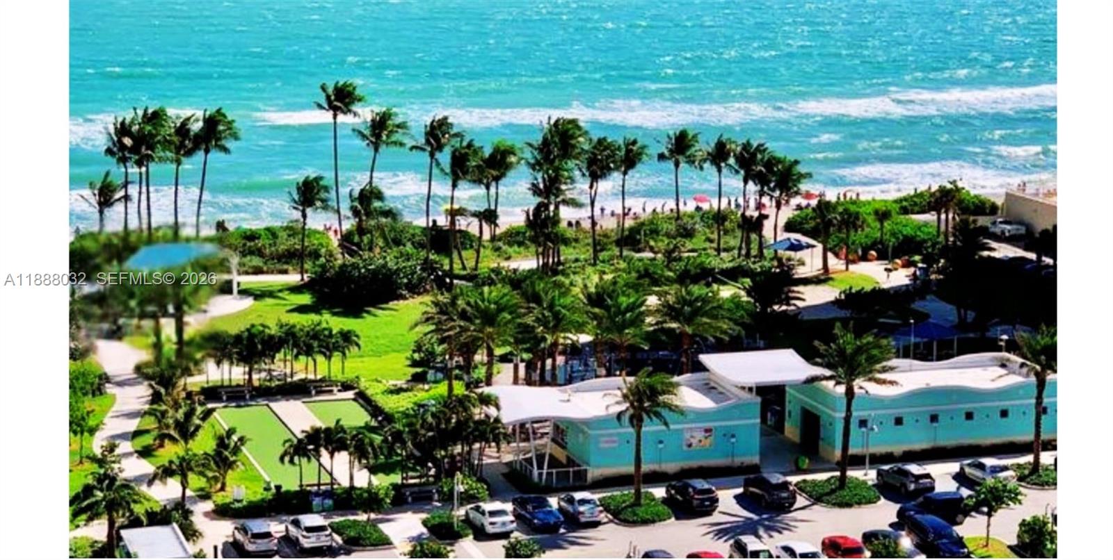 Photo of 1849 Ocean Dr  #201, Hallandale Beach, Florida, 33009 - South City Beach Park is directly across the street from your condo!