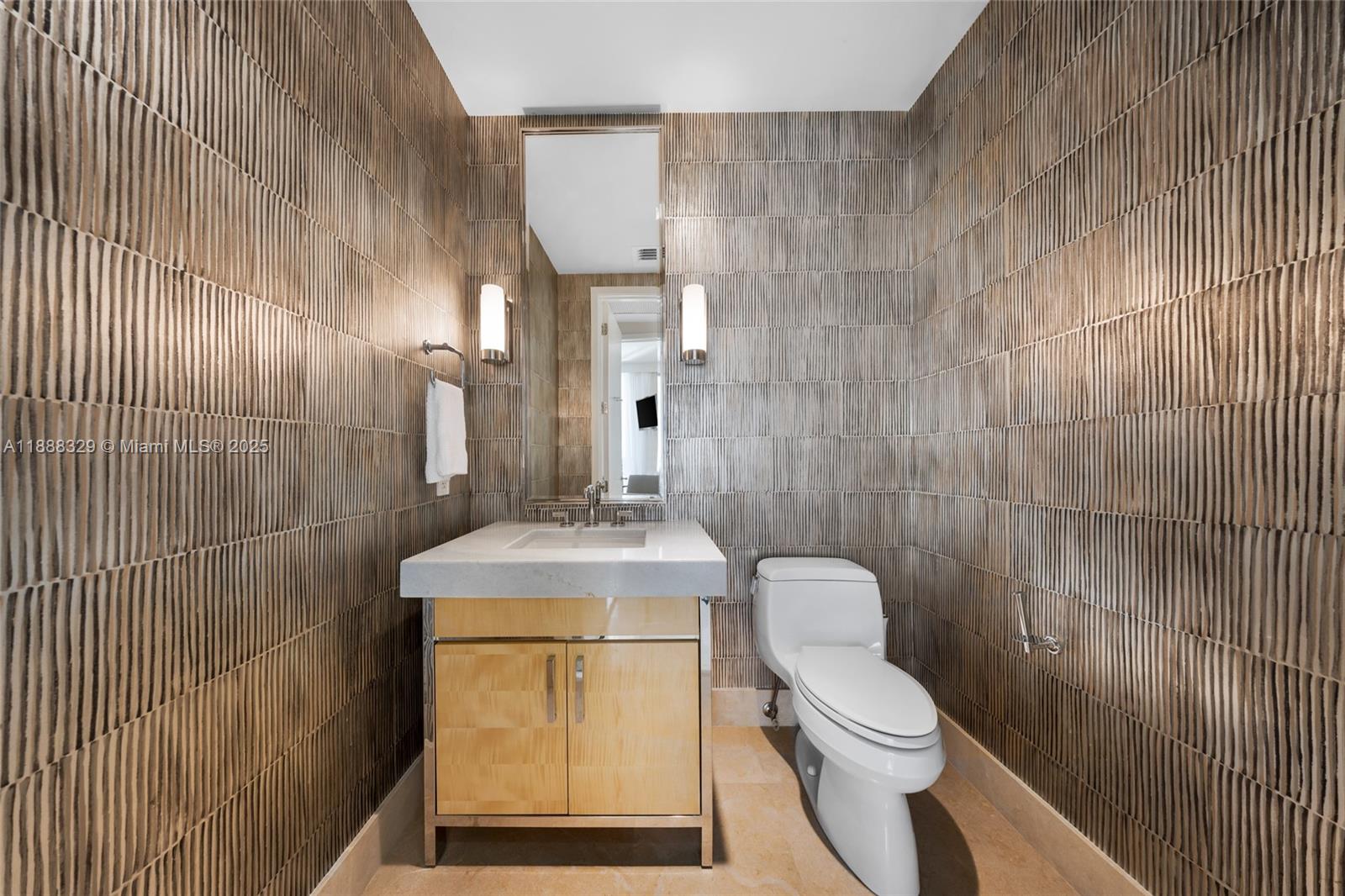 Photo of 9701 Collins Avenue  #1204 South, Bal Harbour, Florida, 33154 - Powder Room