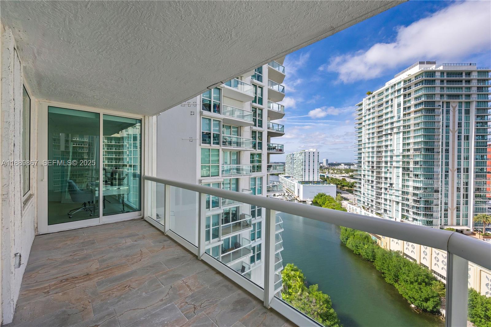 Photo of 16500 Collins Ave  #1751, Sunny Isles Beach, Florida, 33160 - Balcony off Master Bed