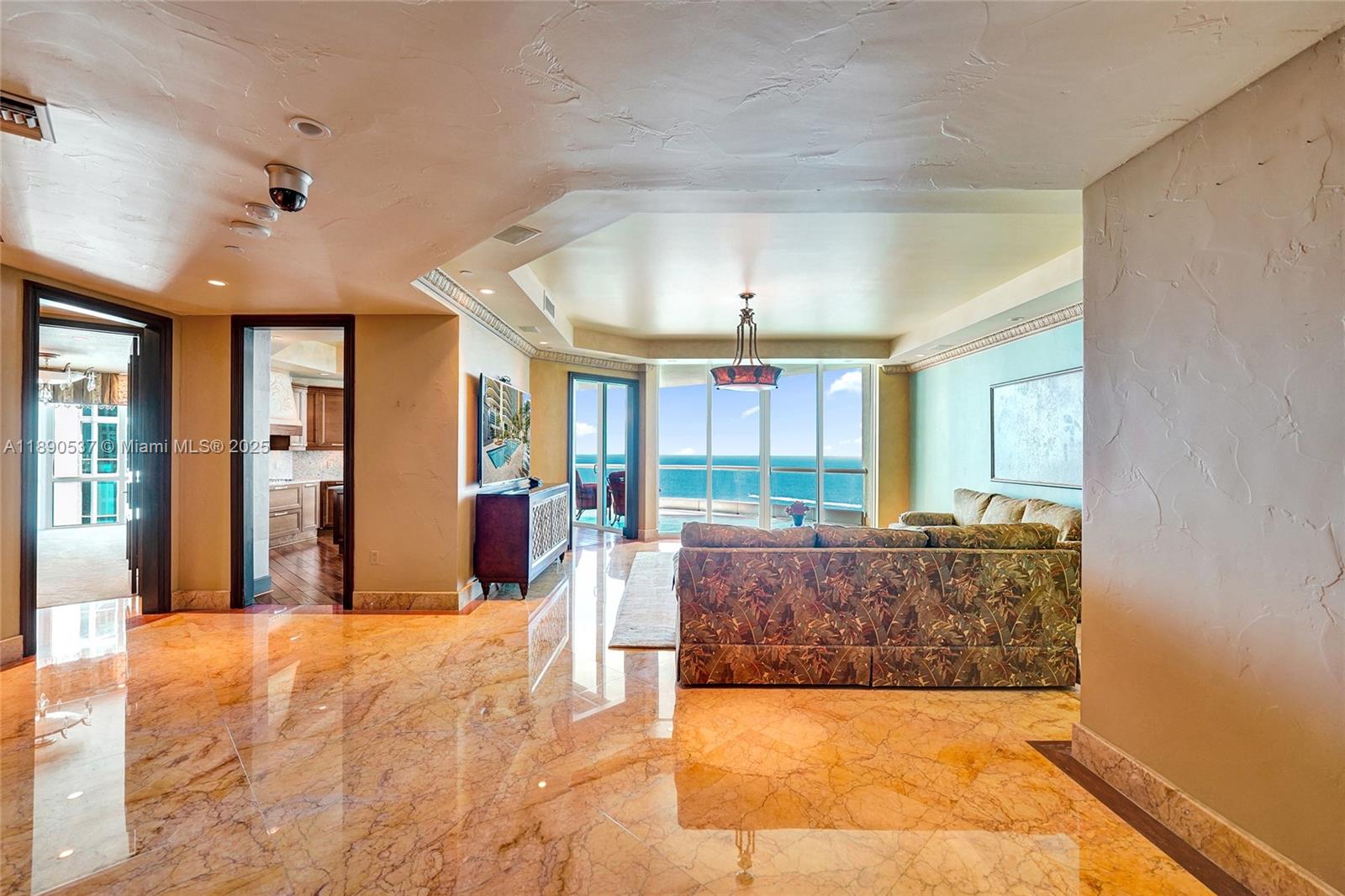 Photo of 16047 Collins Ave  #2101, Sunny Isles Beach, Florida, 33160 - Beautiful ocean view from the dining area