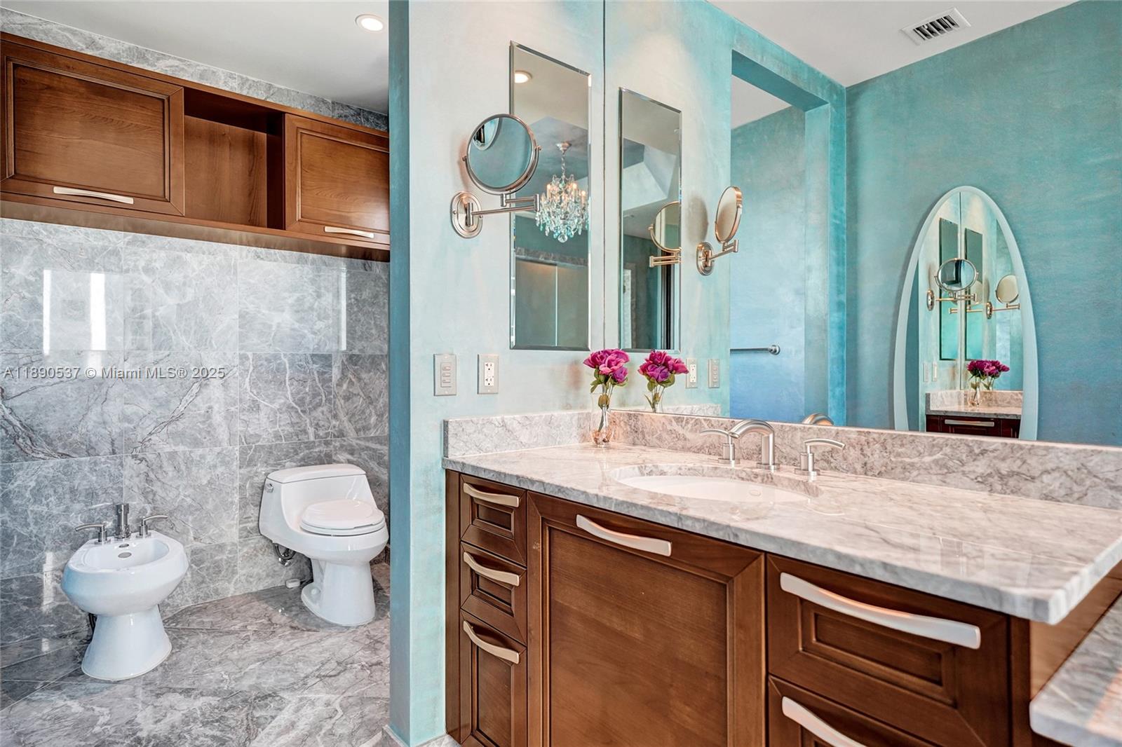 Photo of 16047 Collins Ave  #2101, Sunny Isles Beach, Florida, 33160 - Lots of cabinetry space and bidet too!