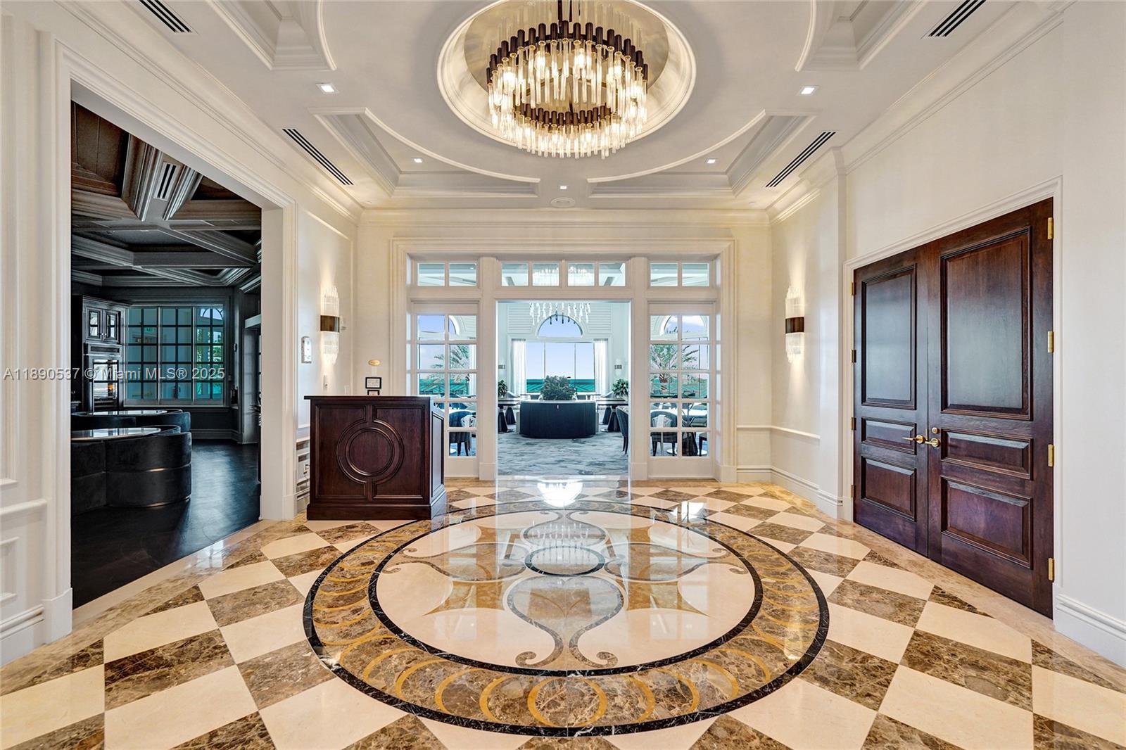 Photo of 16047 Collins Ave  #2101, Sunny Isles Beach, Florida, 33160 - Lobby with 24 hour concierge