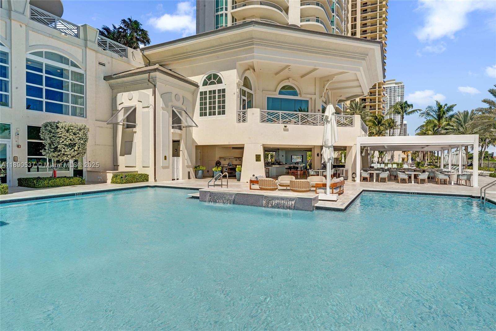 Photo of 16047 Collins Ave  #2101, Sunny Isles Beach, Florida, 33160 - Resort style pool