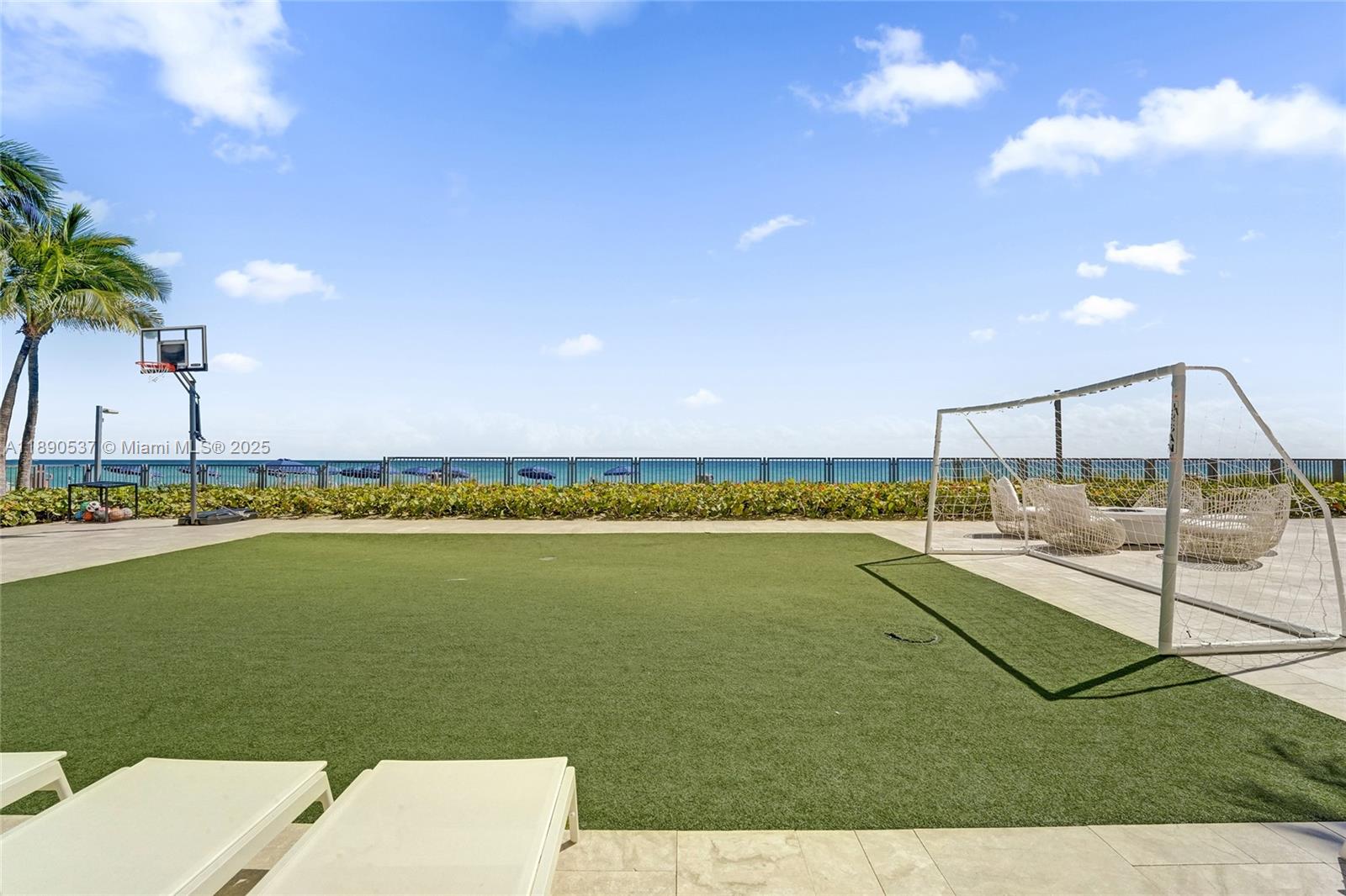 Photo of 16047 Collins Ave  #2101, Sunny Isles Beach, Florida, 33160 - Recreation area for sports by the beach
