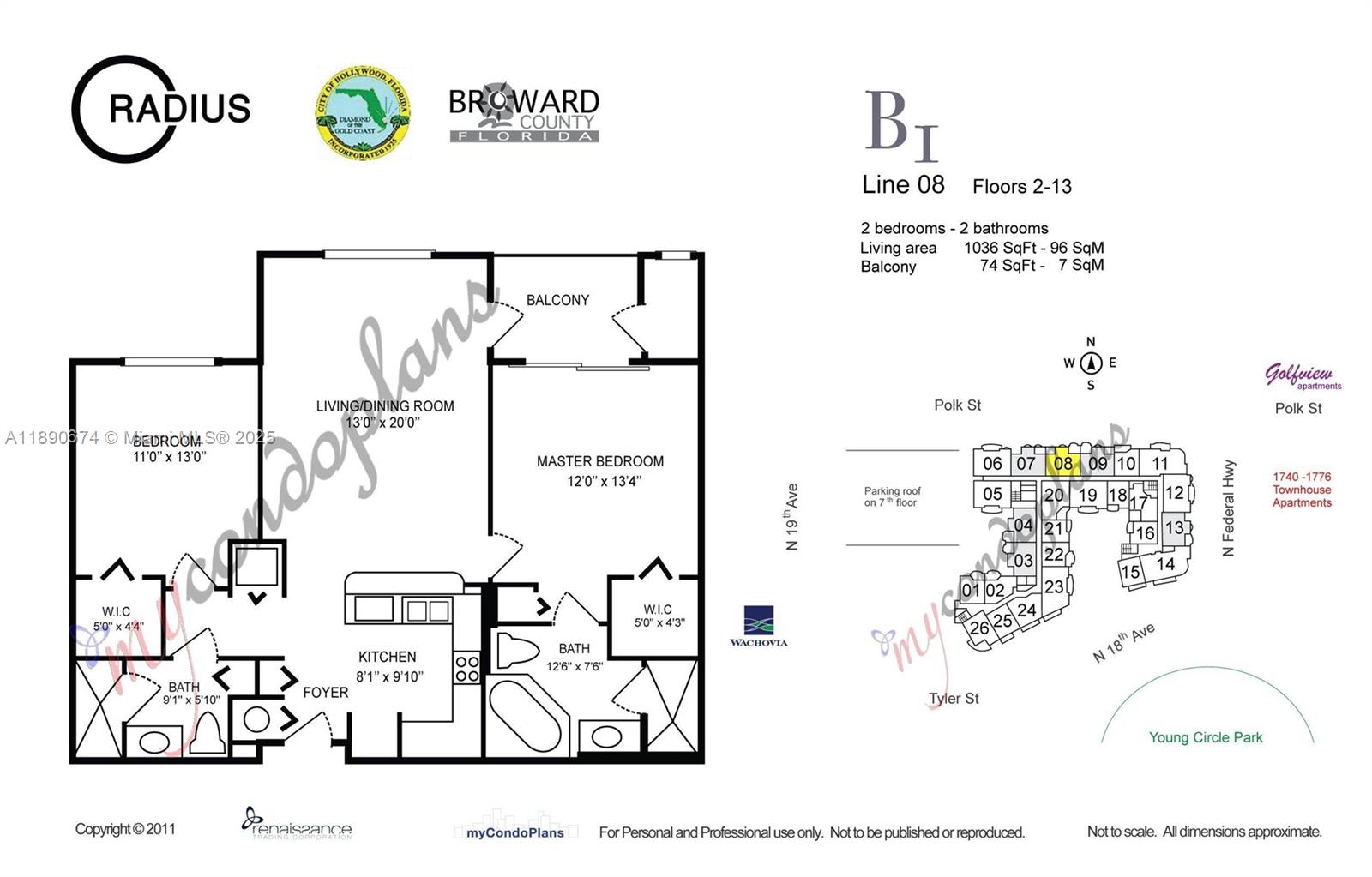 Photo of 1830 Radius Dr  #308, Hollywood, Florida, 33020 - 