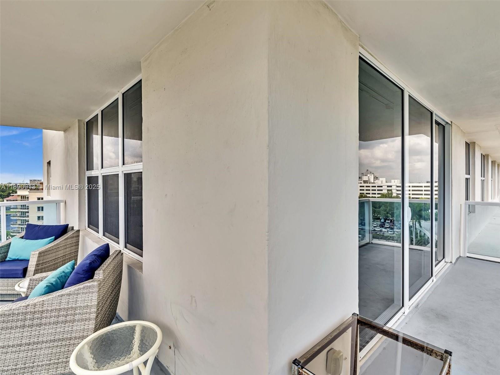 Photo of 3800 Ocean Dr #712A, Hollywood, Florida, 33019 - Wrap around balcony