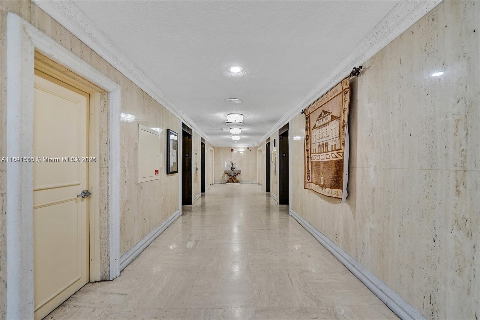 Photo of 600 Three Islands Blvd  #1021, Hallandale Beach, Florida, 33009 - Building main elevator area