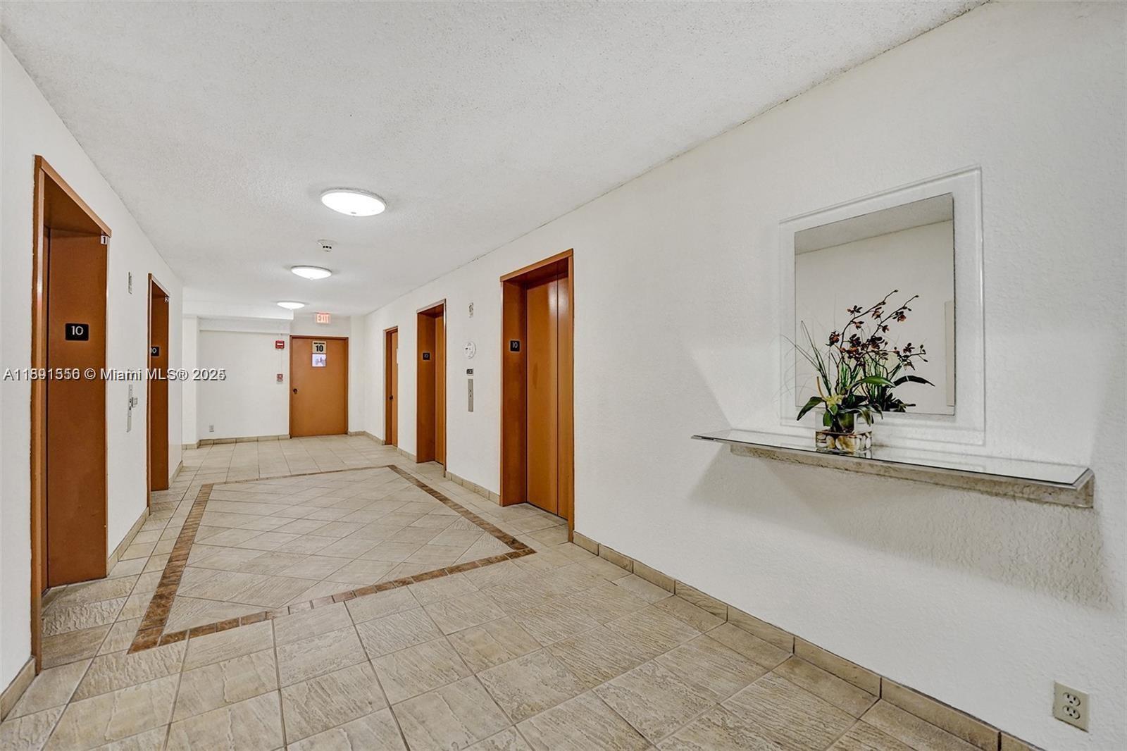 Photo of 600 Three Islands Blvd  #1021, Hallandale Beach, Florida, 33009 - Elevator landing area per floor
