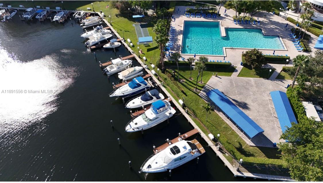 Photo of 600 Three Islands Blvd  #1021, Hallandale Beach, Florida, 33009 - Aerial view of the Marina
