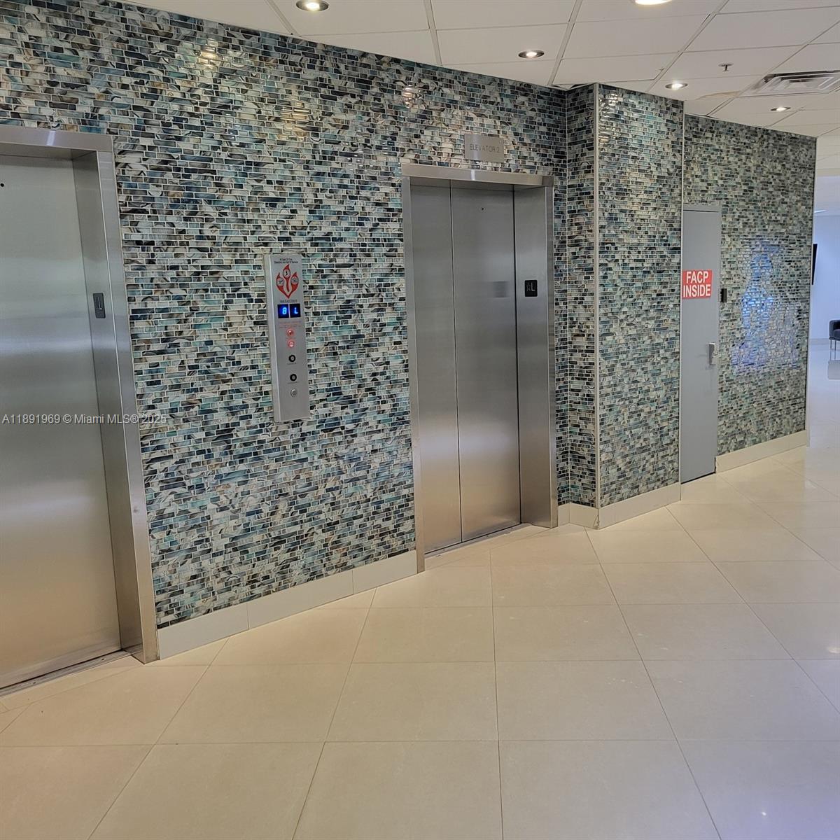 Photo of 19370 Collins Ave  #1120, Sunny Isles Beach, Florida, 33160 - Newly renovated lobby