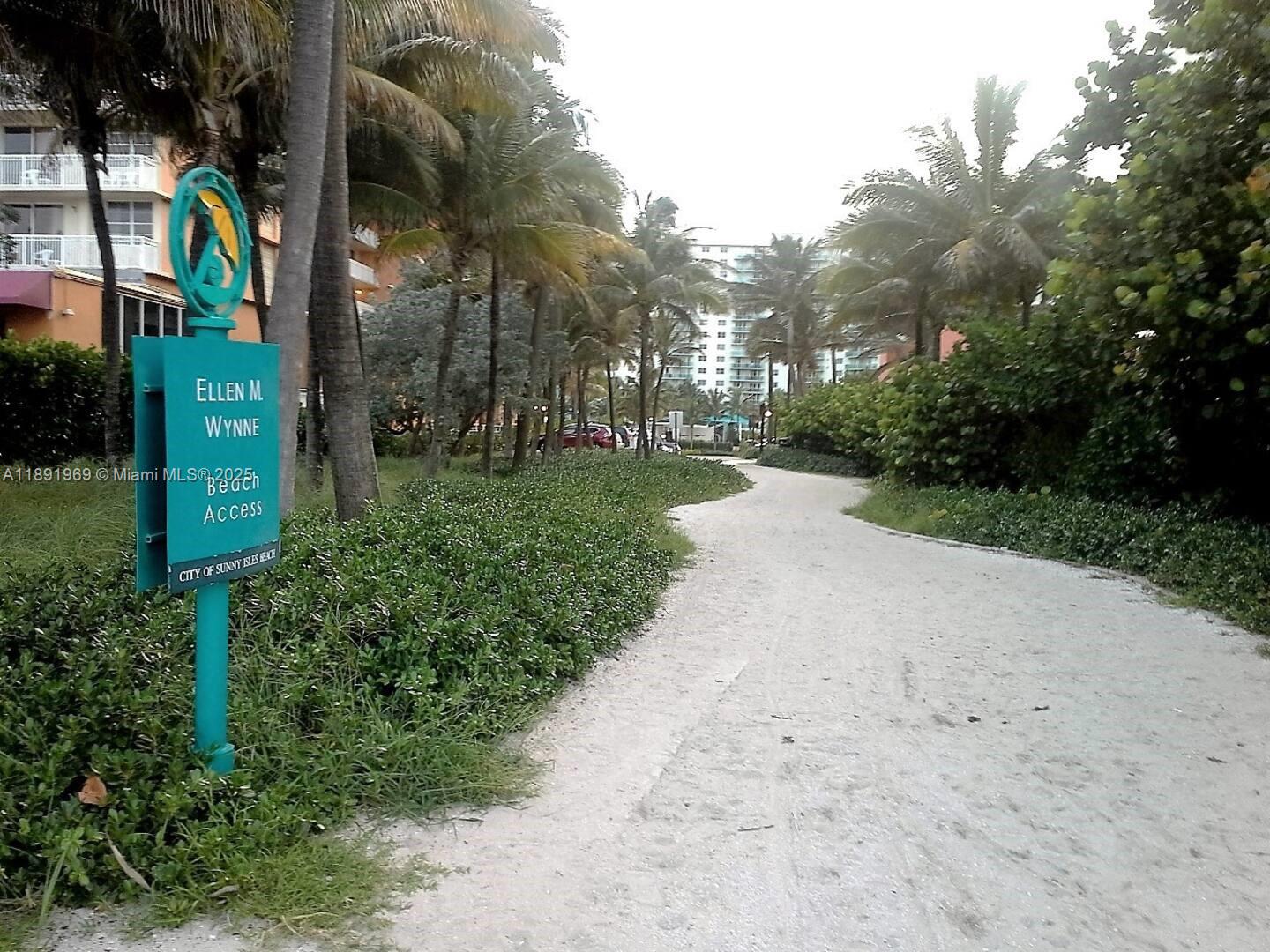 Photo of 19370 Collins Ave  #1120, Sunny Isles Beach, Florida, 33160 - to the beach