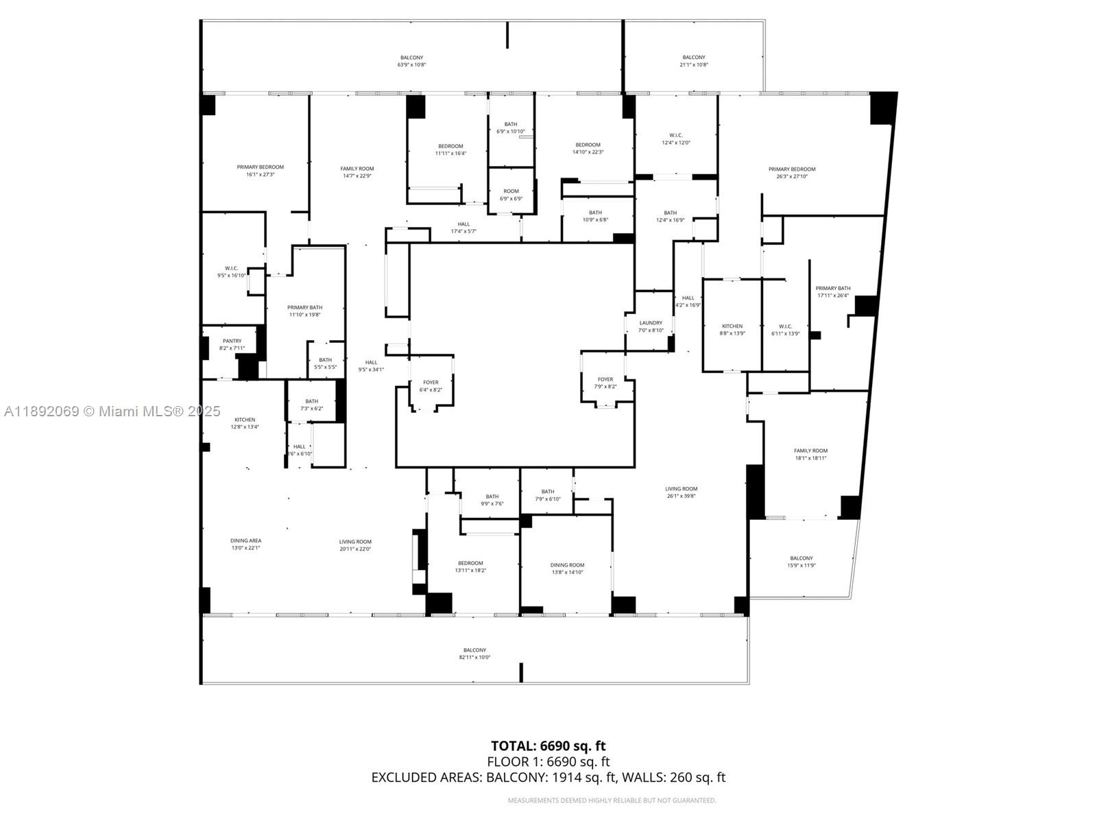 Photo of 9701 Collins Ave  #2103S, Bal Harbour, Florida, 33154 - 