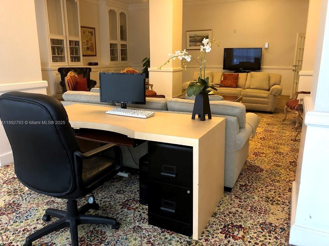 Photo of 3800 Ocean Dr  #410, Hollywood, Florida, 33019 - Office area in lobby
