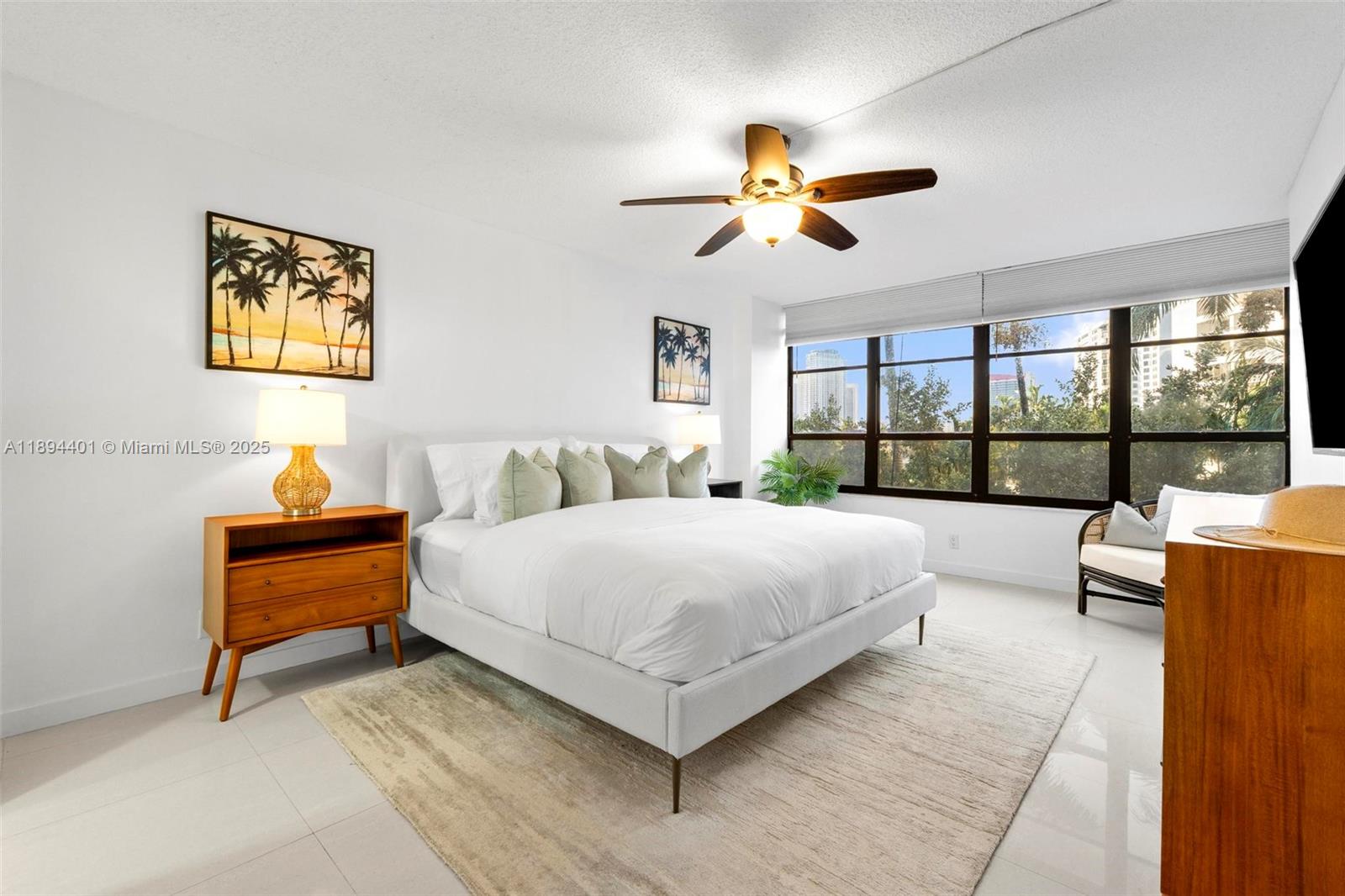 Photo of 600 Three Islands Blvd  #317, Hallandale Beach, Florida, 33009 - Fully-furnished Master Suite with West Elm furnishings