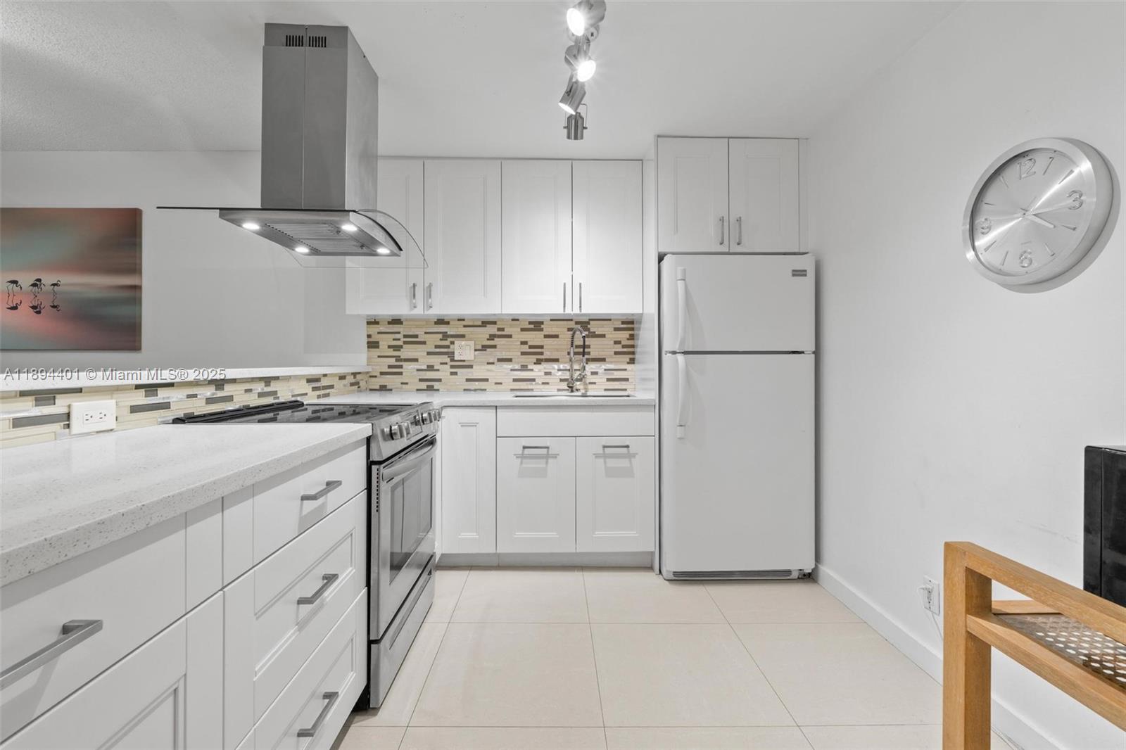 Photo of 600 Three Islands Blvd #317, Hallandale Beach, Florida, 33009 - Tastefully remodeled & fully equipped kitchen
