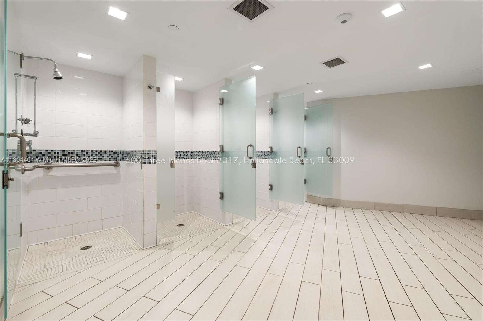 Photo of 600 Three Islands Blvd  #317, Hallandale Beach, Florida, 33009 - Fitness center shower room