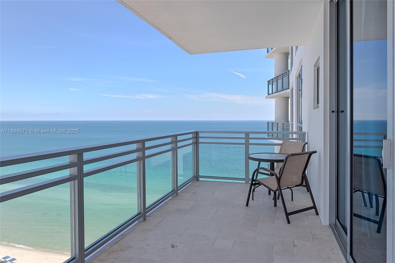 Photo of 3535 OCEAN DR #2102, Hollywood, Florida, 33019 - NORTH-EAST BALCONY