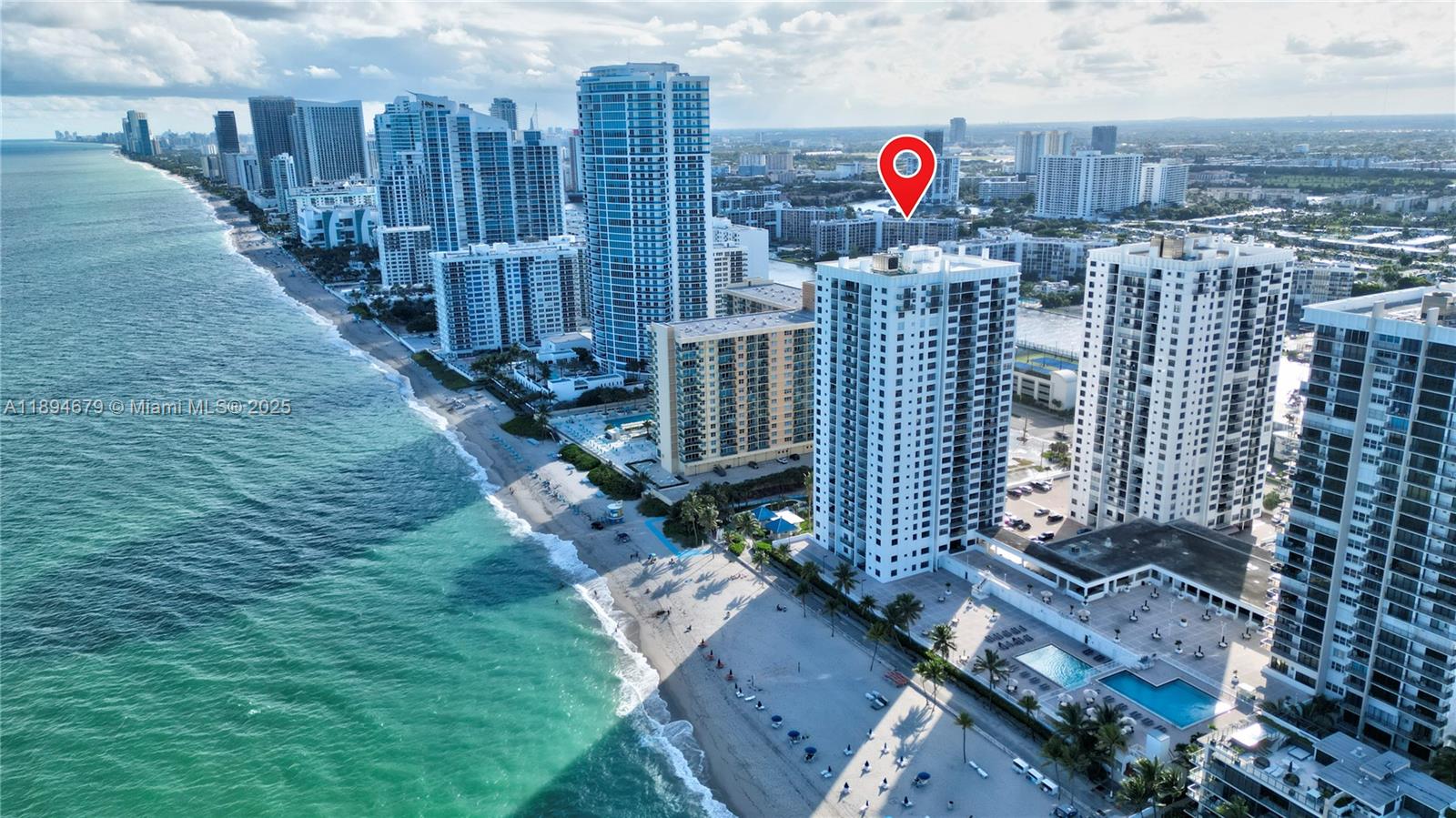 Photo of 2301 Ocean Dr  #301, Hollywood, Florida, 33019 - Aerial