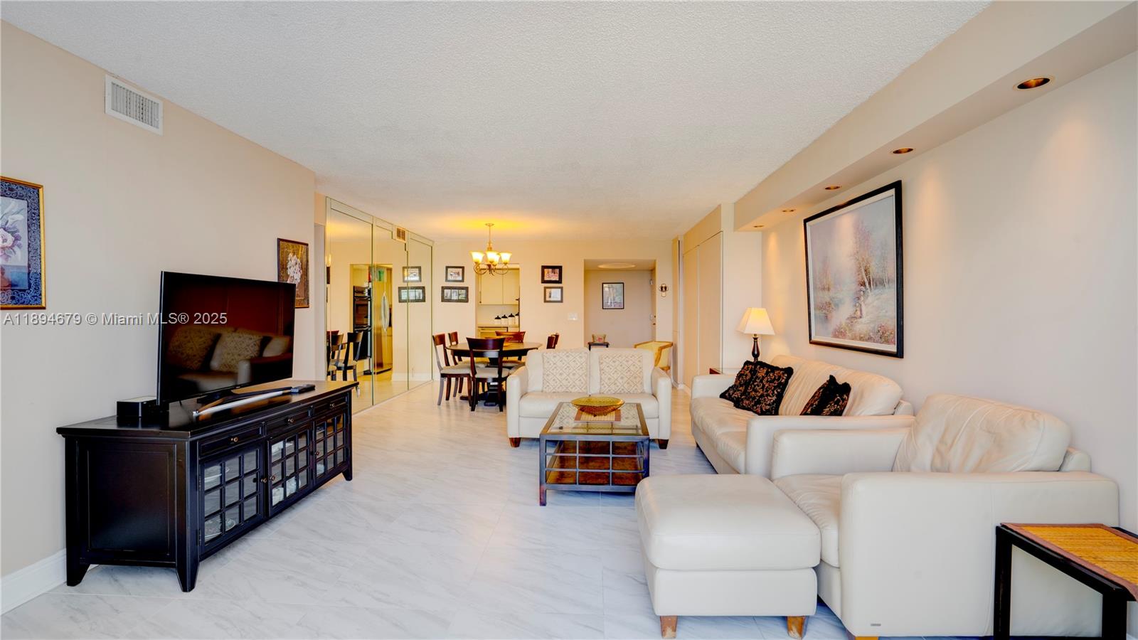 Photo of 2301 Ocean Dr  #301, Hollywood, Florida, 33019 - Living-Dining area
