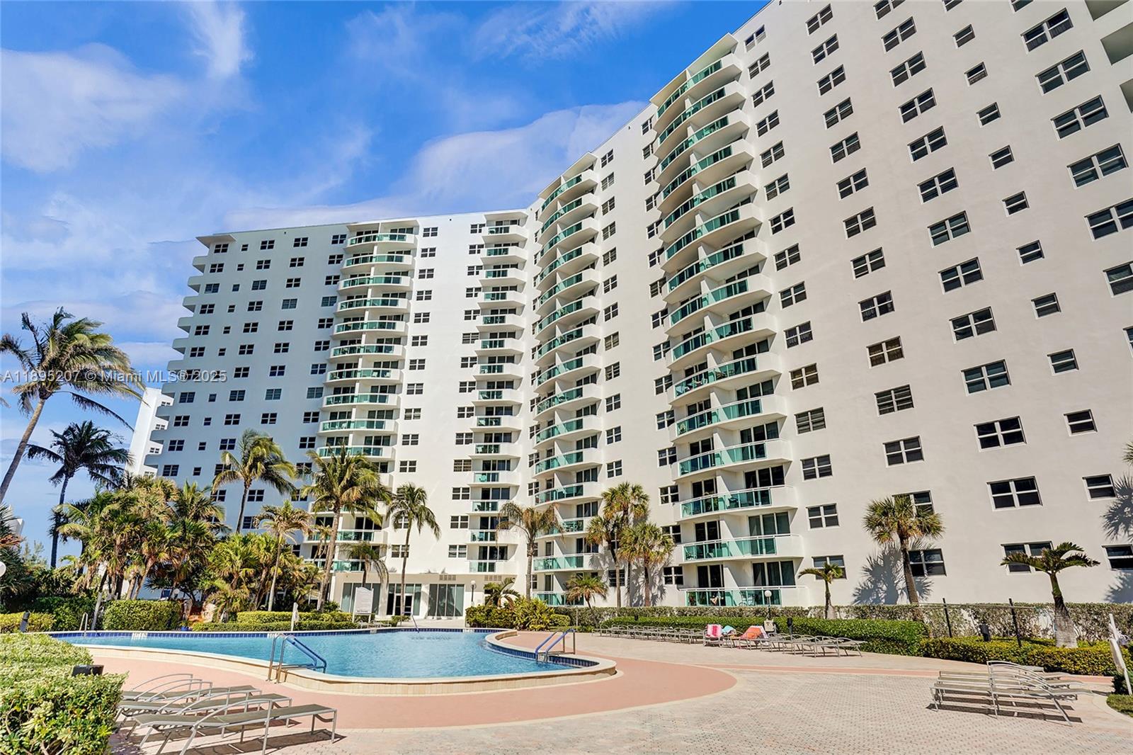 Photo of 3000 Ocean Dr  #1106, Hollywood, Florida, 33019 - 3001 Pool Area