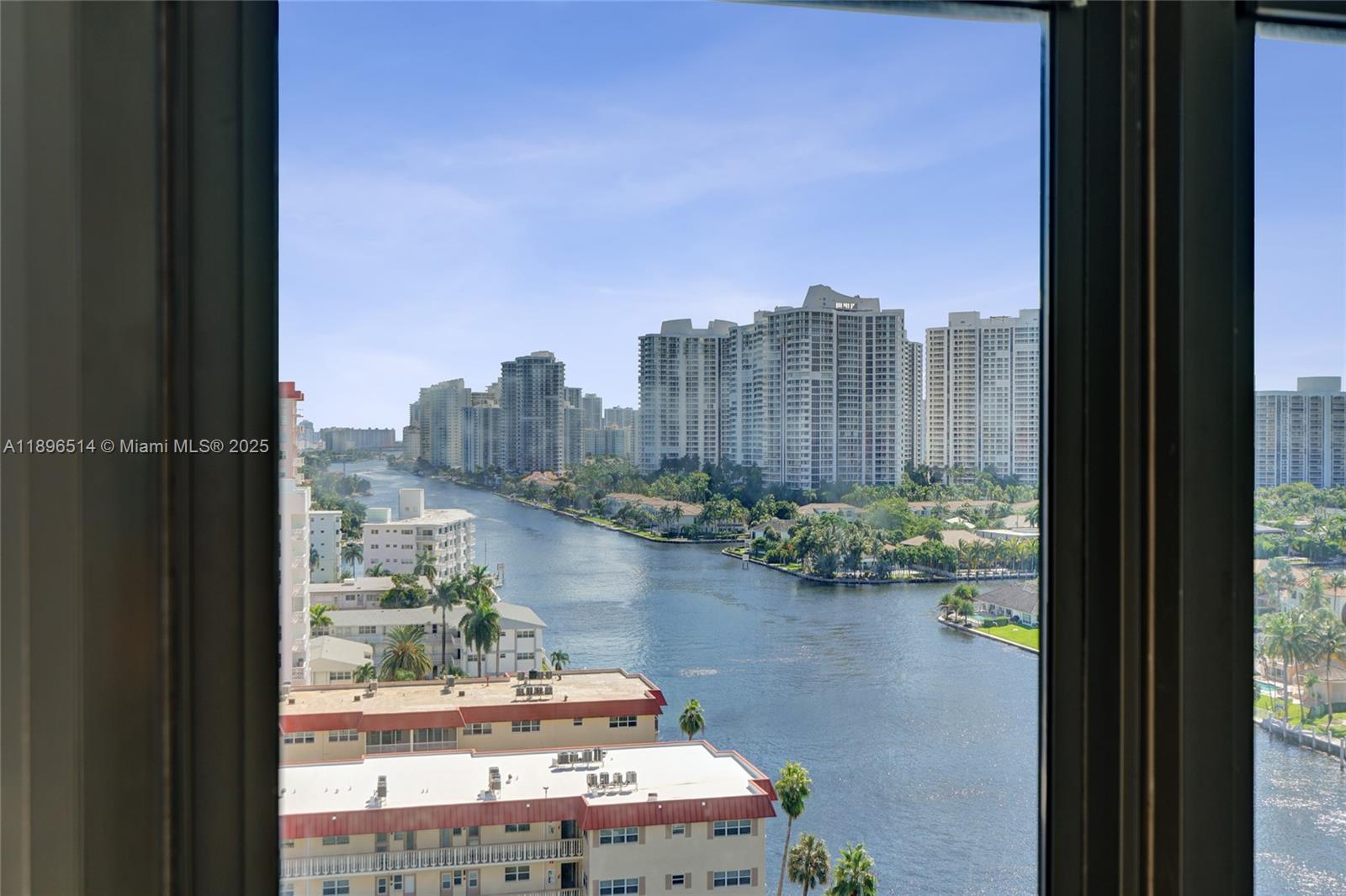 Photo of 2017 Ocean Dr  #1408, Hallandale Beach, Florida, 33009 - View from 2nd bedroom