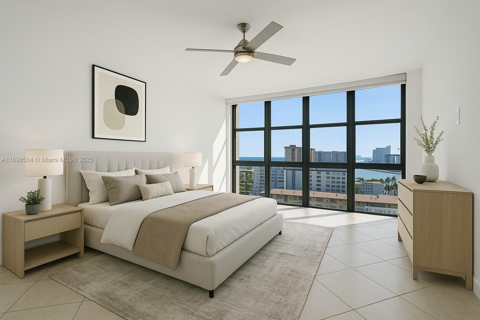 Photo of 2017 Ocean Dr  #1408, Hallandale Beach, Florida, 33009 - *Virtually Staged