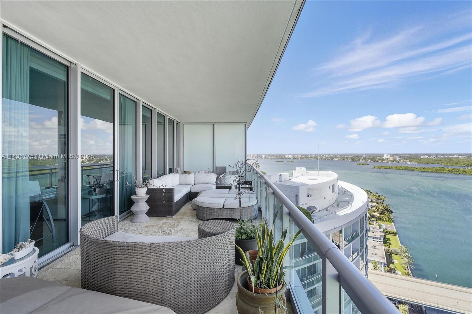 Photo of 10295 Collins Ave  #2207, Bal Harbour, Florida, 33154 - Balcony 2 NW view