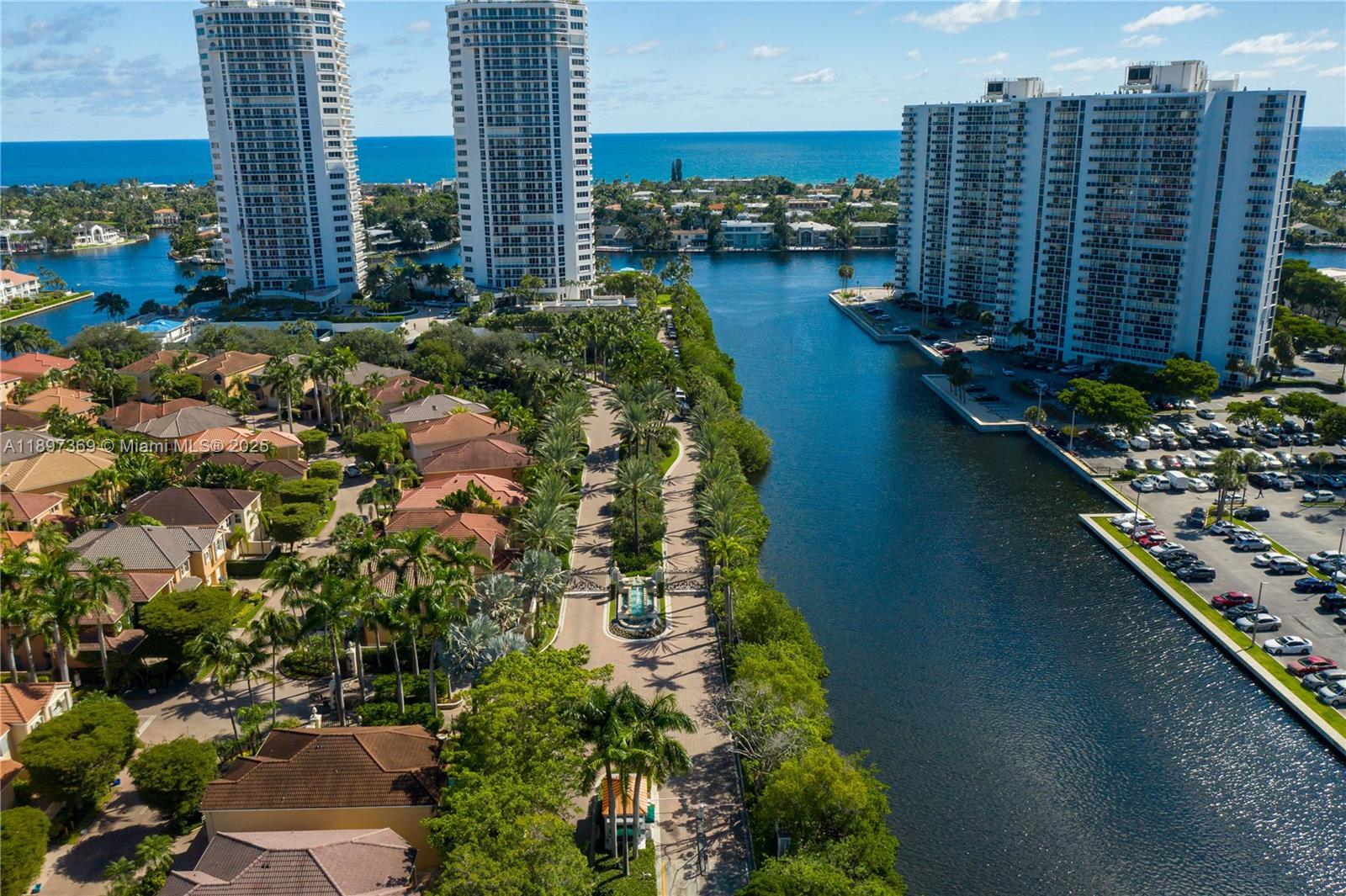 Photo of 3699 208th Ter  (3699), Aventura, Florida, 33180 - Waterway to Ocean
