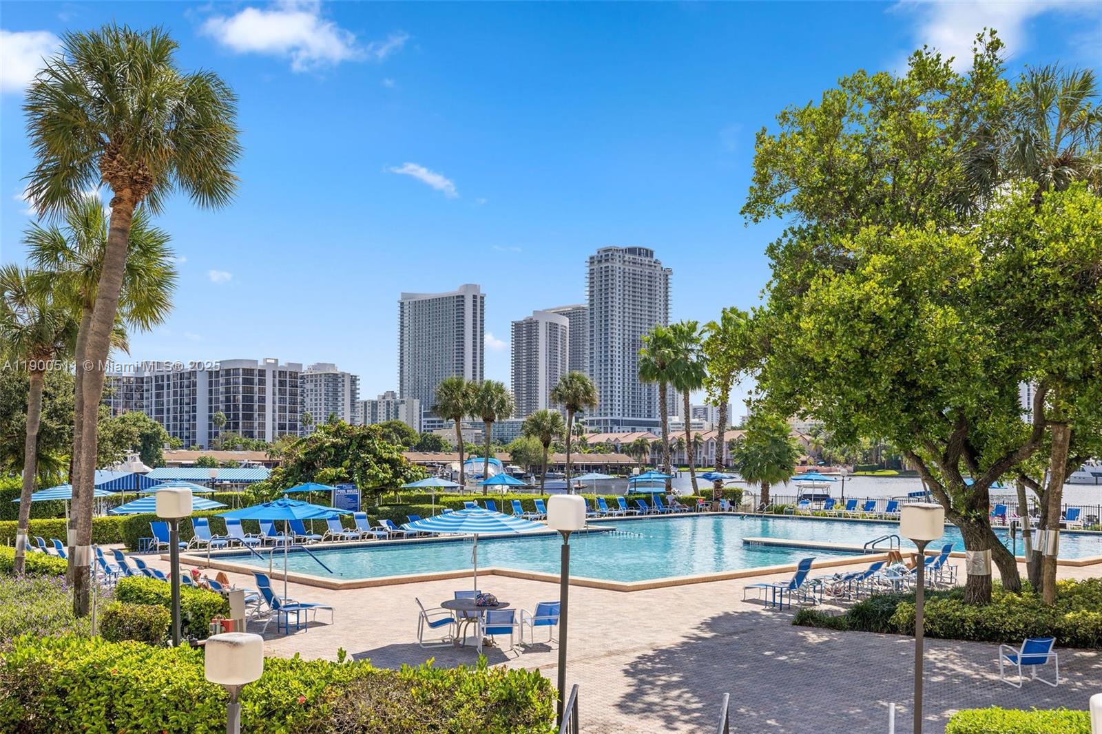 Photo of 600 Three Islands Blvd  #1008, Hallandale Beach, Florida, 33009 - Community Pool
