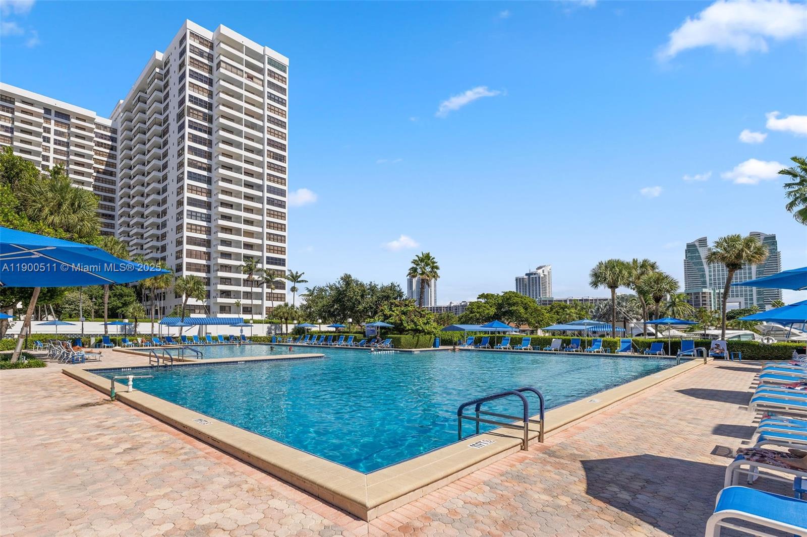 Photo of 600 Three Islands Blvd  #1008, Hallandale Beach, Florida, 33009 - Community Pool