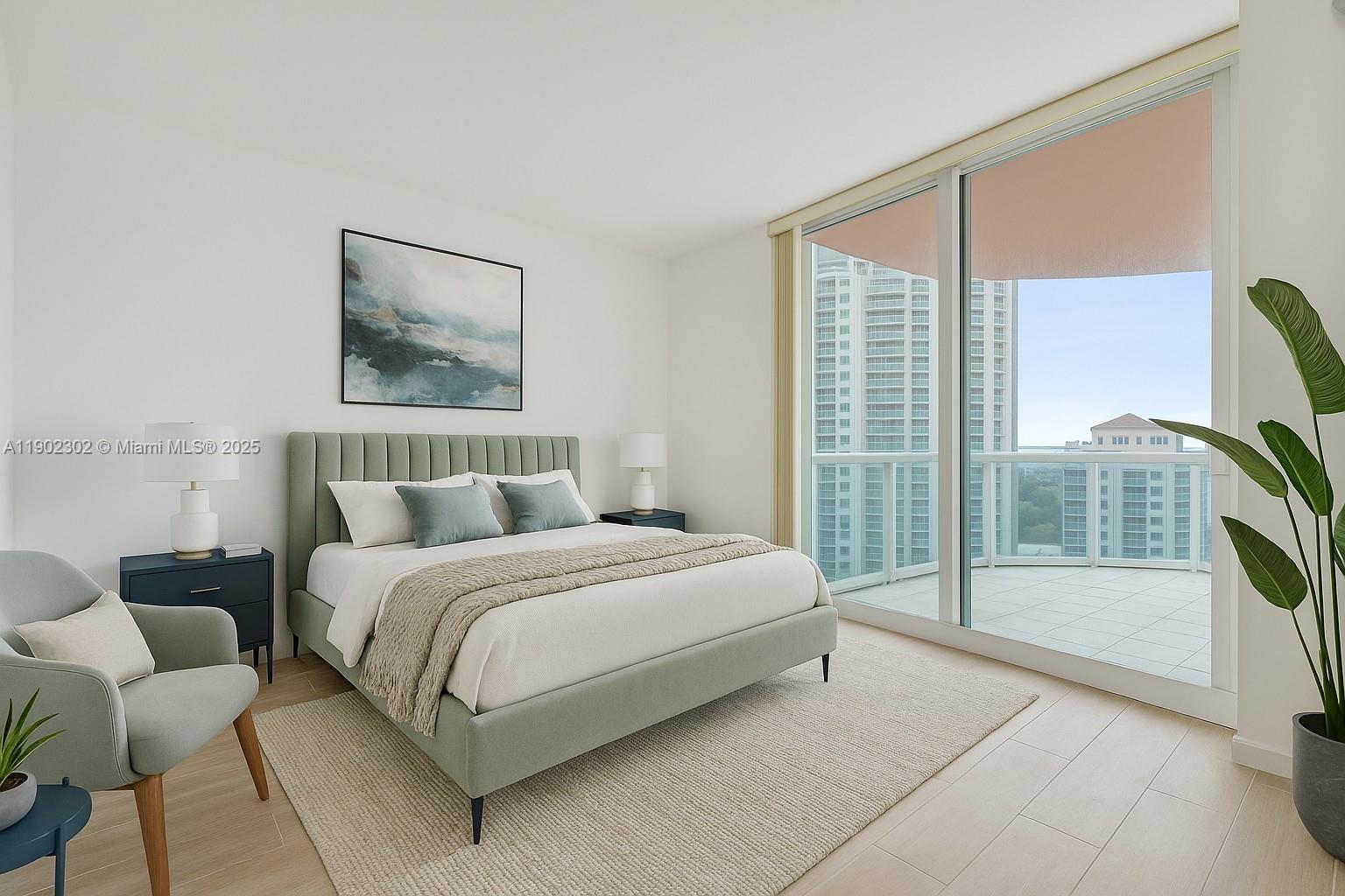 Photo of 3370 Hidden Bay Dr #2114, Aventura, Florida, 33180 - Rendering & Virtually Staged
