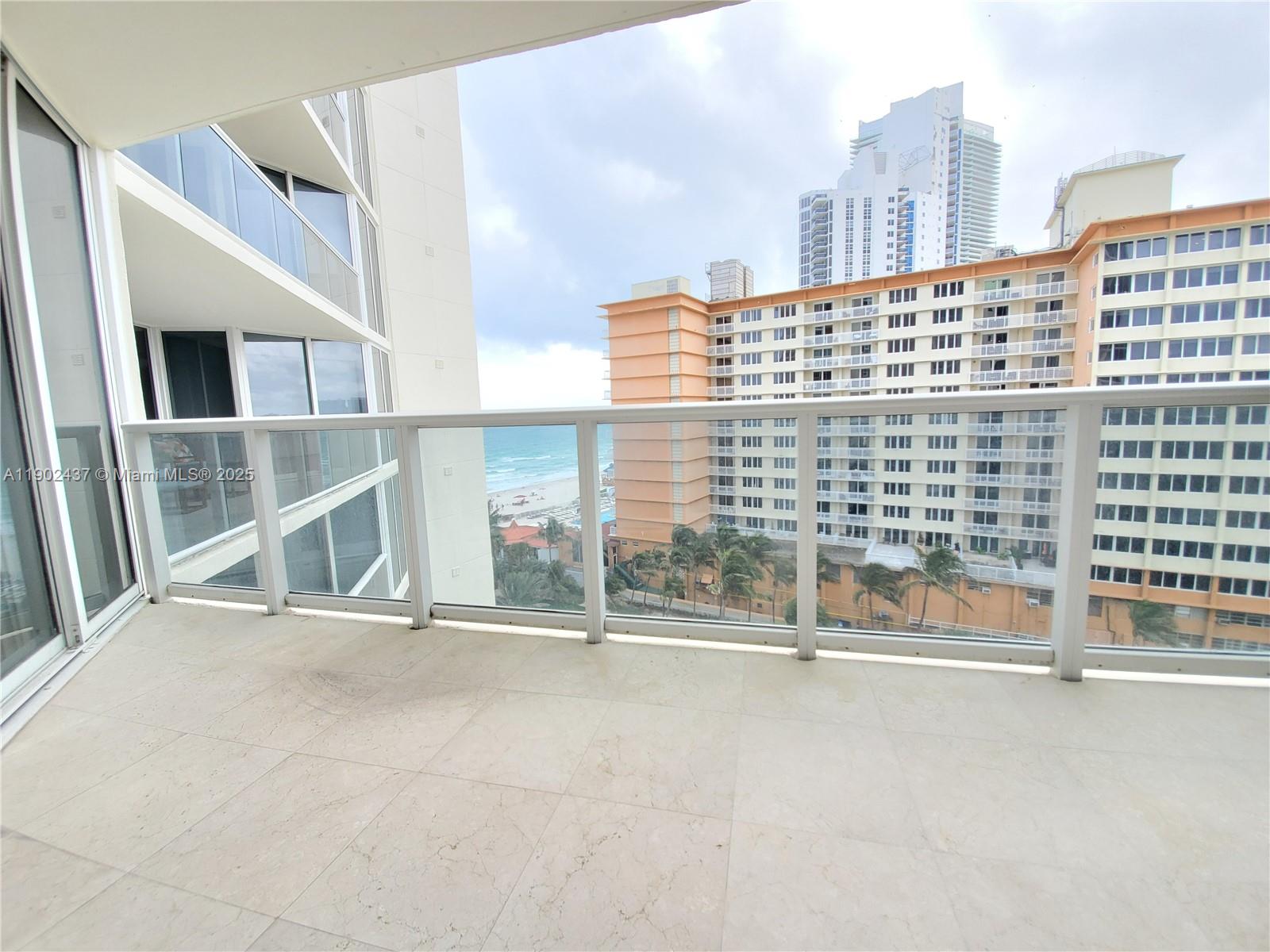 Photo of 19333 Collins Ave #909, Sunny Isles Beach, Florida, 33160 - East view to Ocean