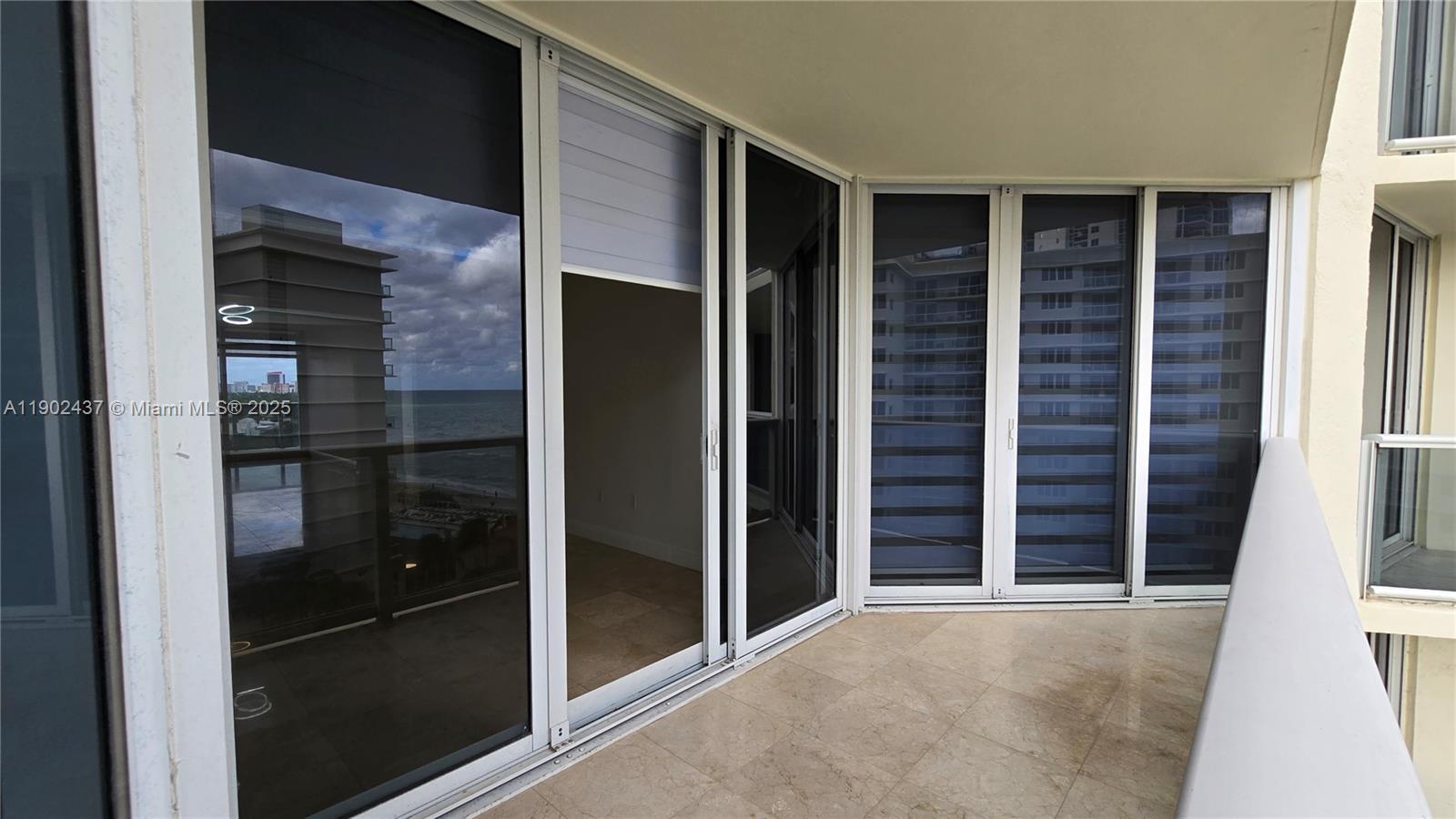 Photo of 19333 Collins Ave #909, Sunny Isles Beach, Florida, 33160 - East view to Ocean